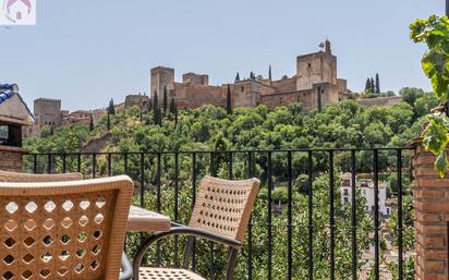 Jardí de Casa o xalet en venda en  Granada Capital amb Terrassa i Balcó