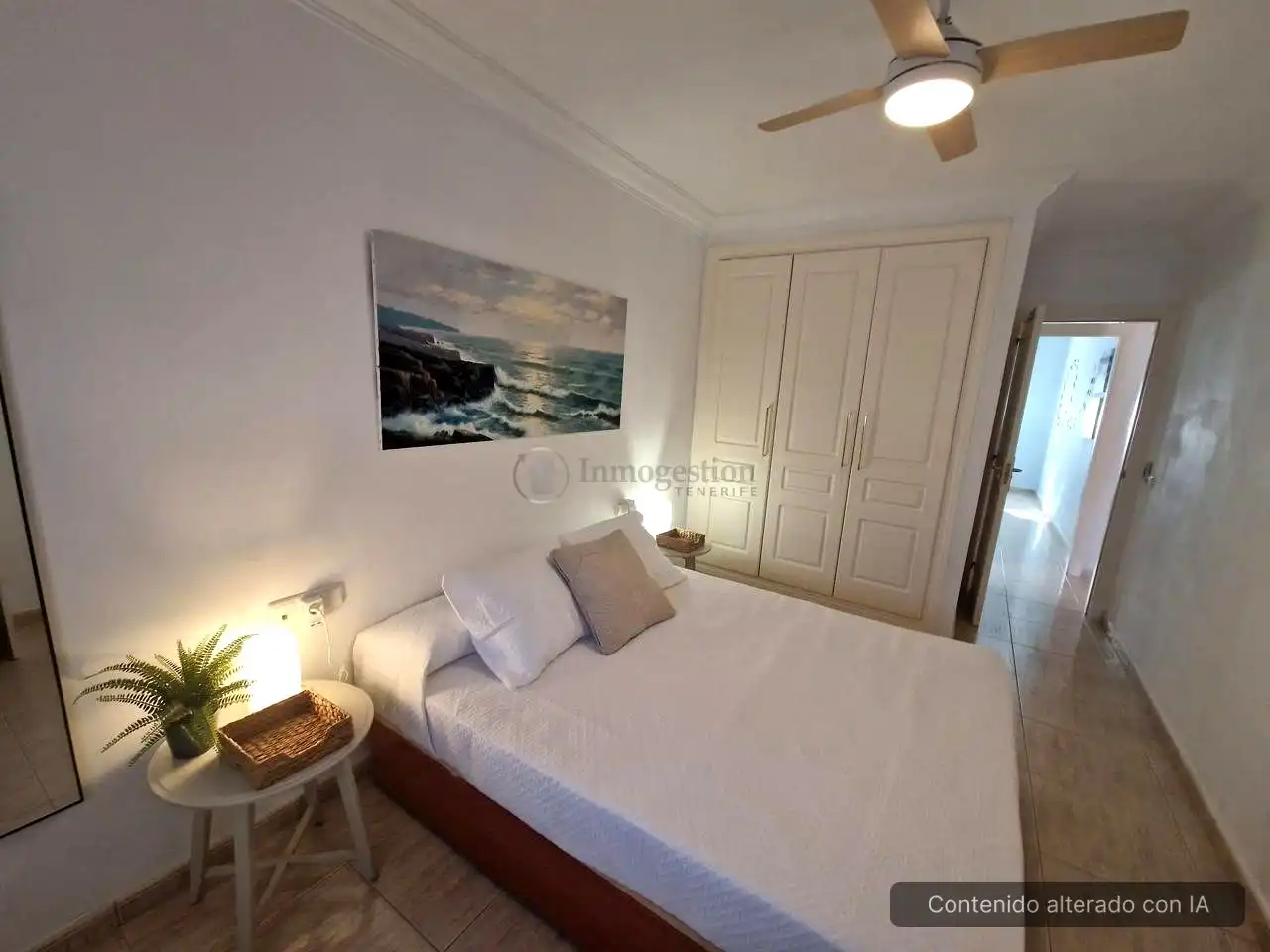 Bedroom of Flat for rent in Arico  with Furnished, Internet and Community pool