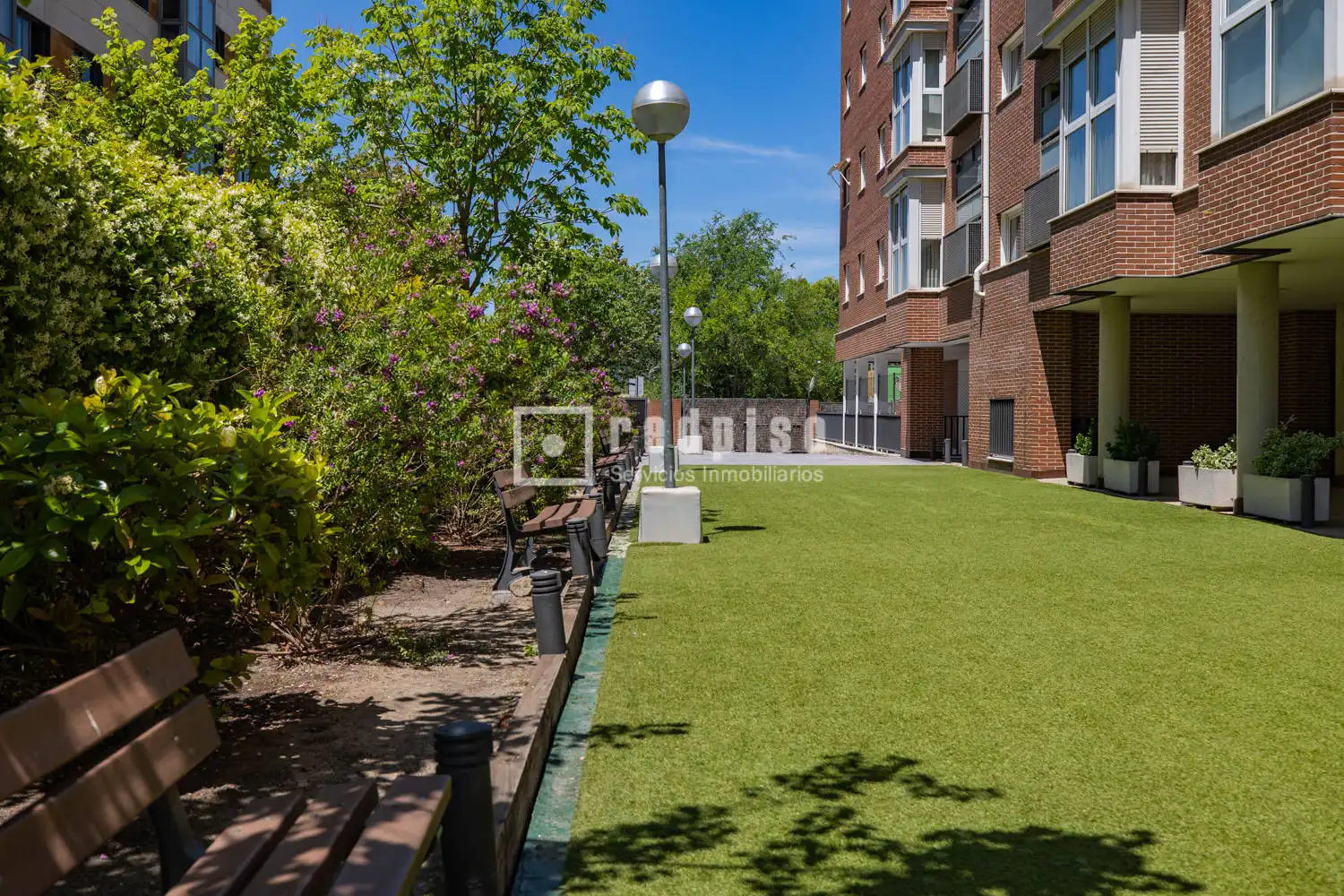 Terrace of Flat for sale in Madrid  with Air Conditioner, Heating and Private garden