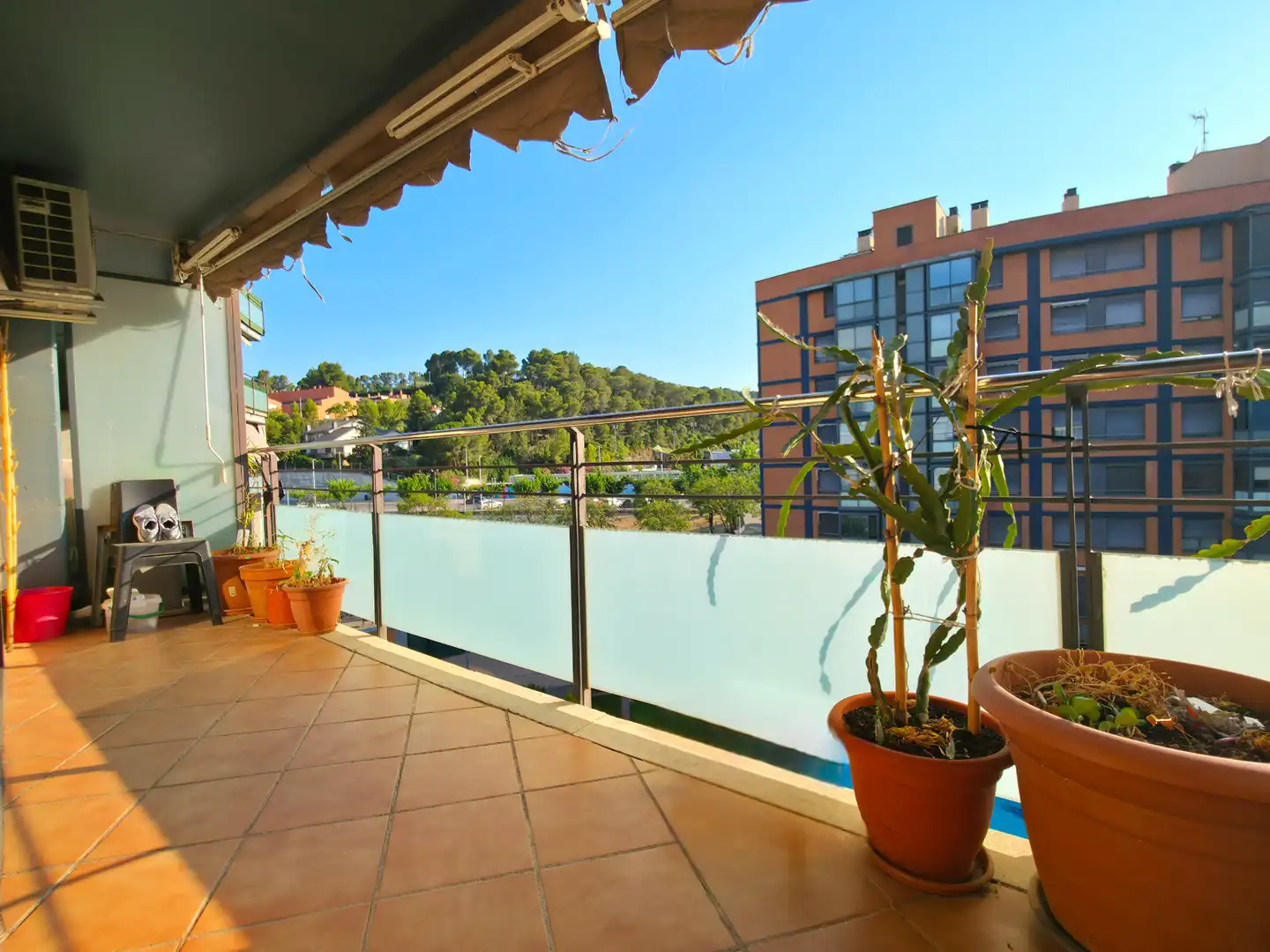 Terrace of Flat for sale in Sant Andreu de la Barca  with Air Conditioner, Heating and Terrace