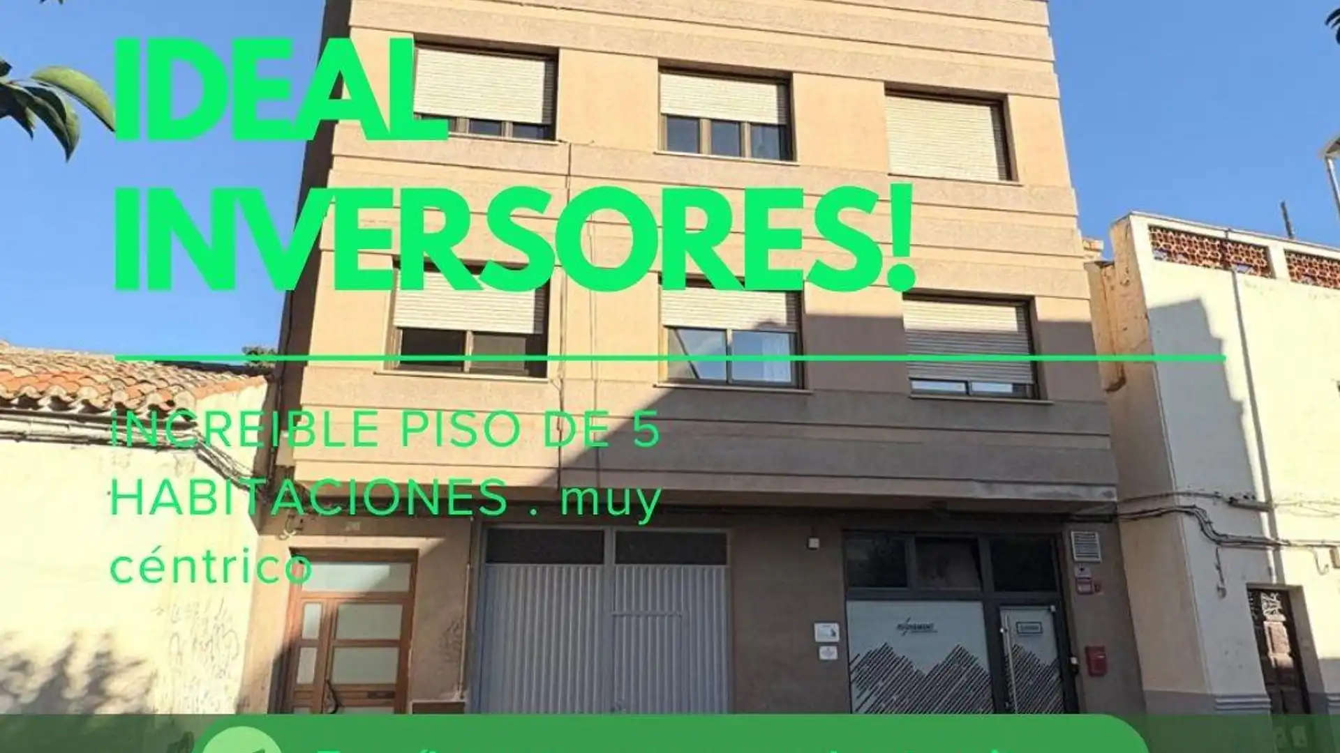 Exterior view of Flat for sale in Almansa  with Heating, Terrace and Storage room
