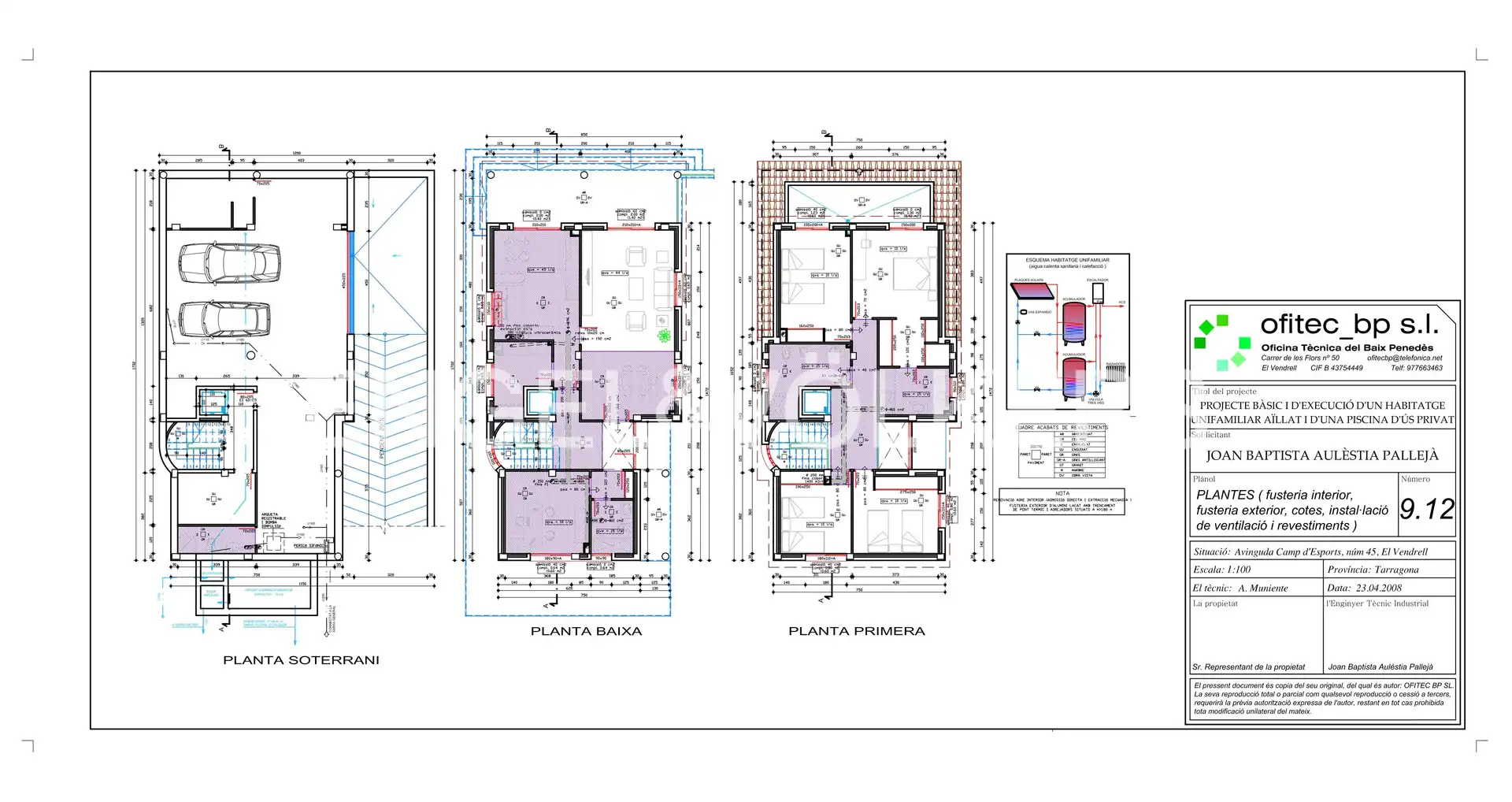 Casa o chalet en venta en El Vendrell con Aire acondicionado, Calefacción y Jardín privado