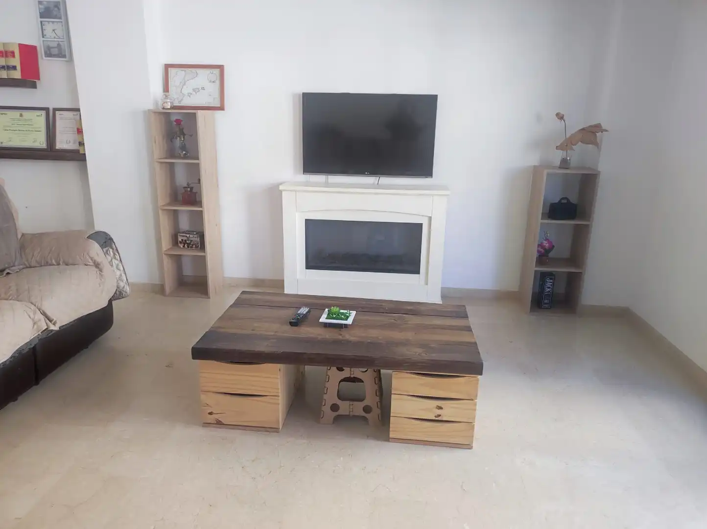 Sala d'estar de Àtic en venda en Gandia amb Aire condicionat, Calefacció i Terrassa
