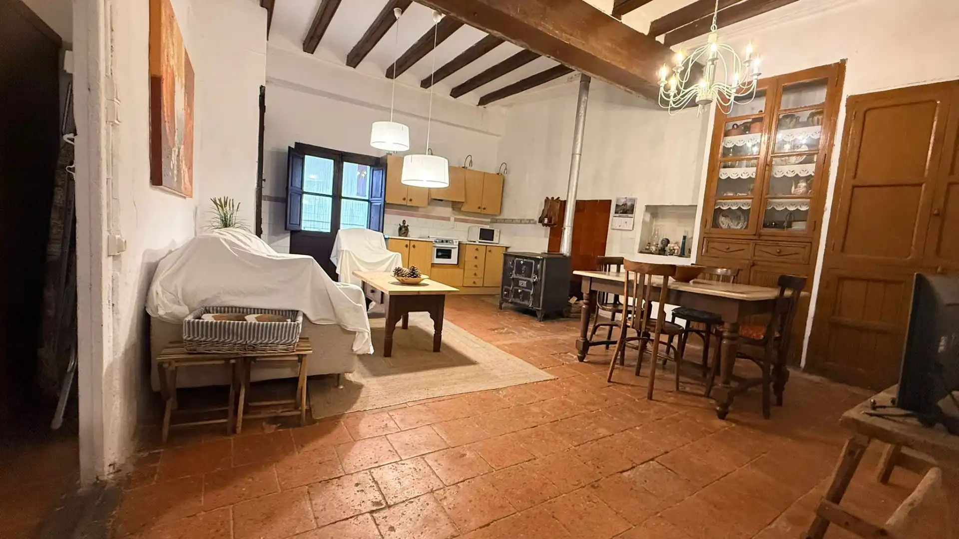 Kitchen of Houses for sale in Mosqueruela  with Terrace and Storage room