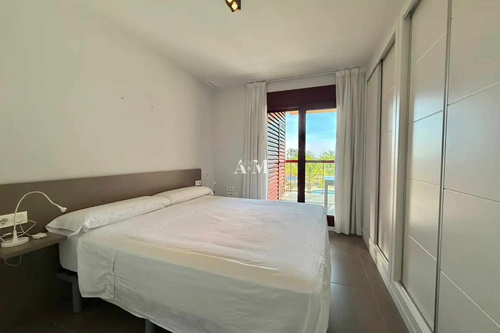 Bedroom of Flat for rent in Pilar de la Horadada  with Air Conditioner, Heating and Swimming Pool