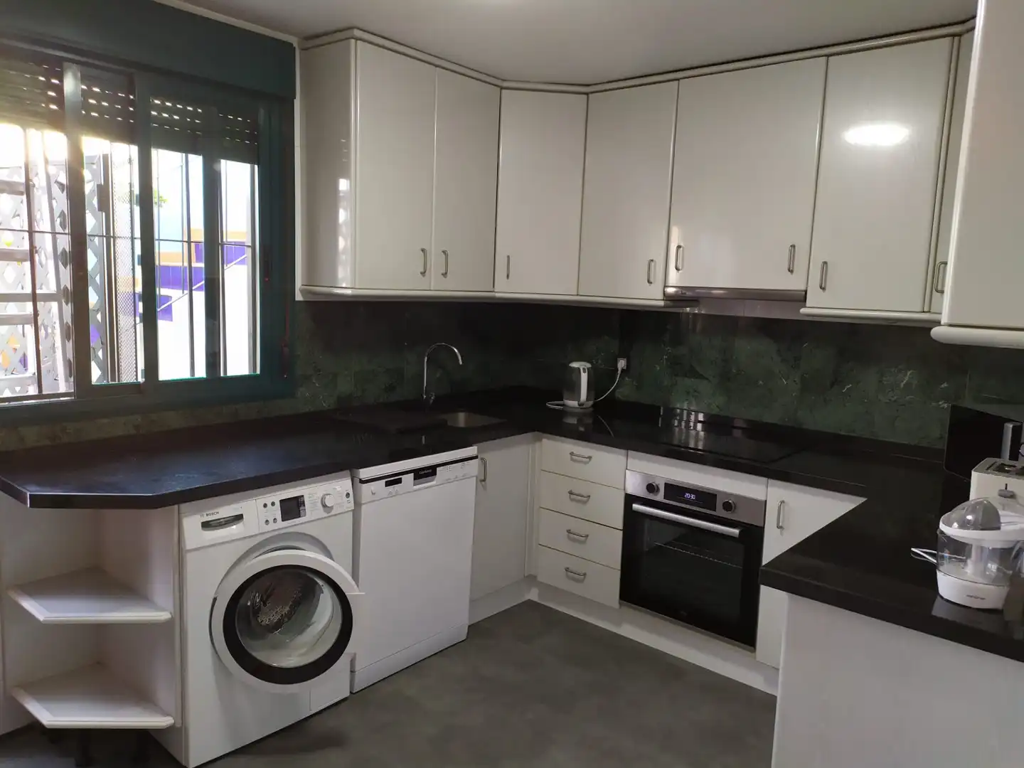 Kitchen of Attic for rent in Marbella  with Air Conditioner, Heating and Terrace
