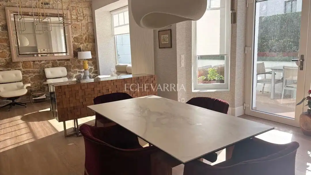 Dining room of Flat for rent in Getxo   with Heating and Terrace