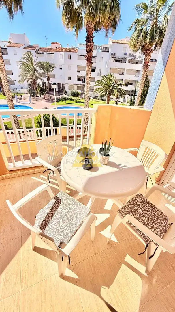 Balcony of Apartments for sale in La Manga del Mar Menor  with Air Conditioner, Heating and Terrace