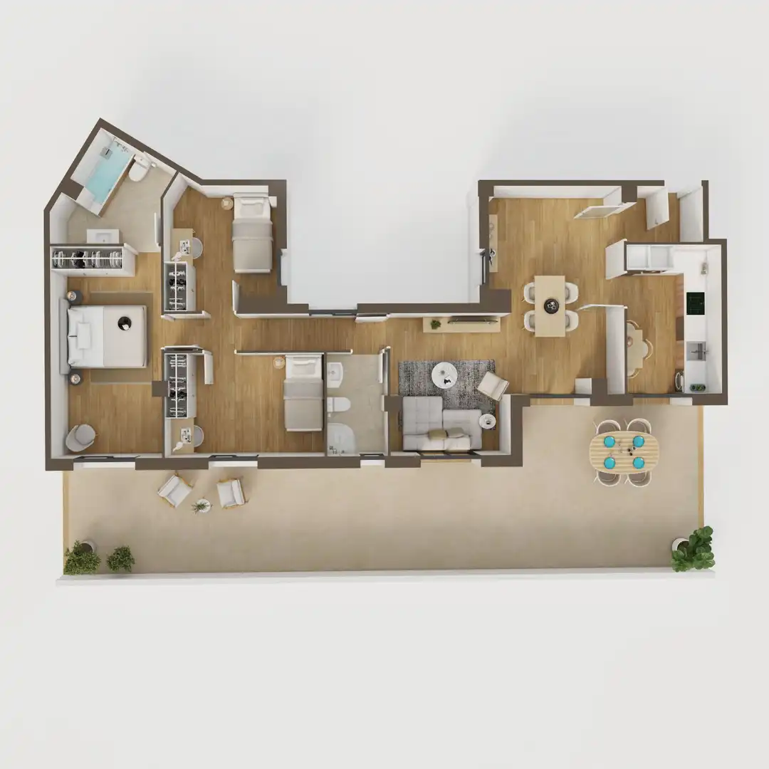 Appartement avec terrasse à vendre à Calle DE LA FONT, imagen 15