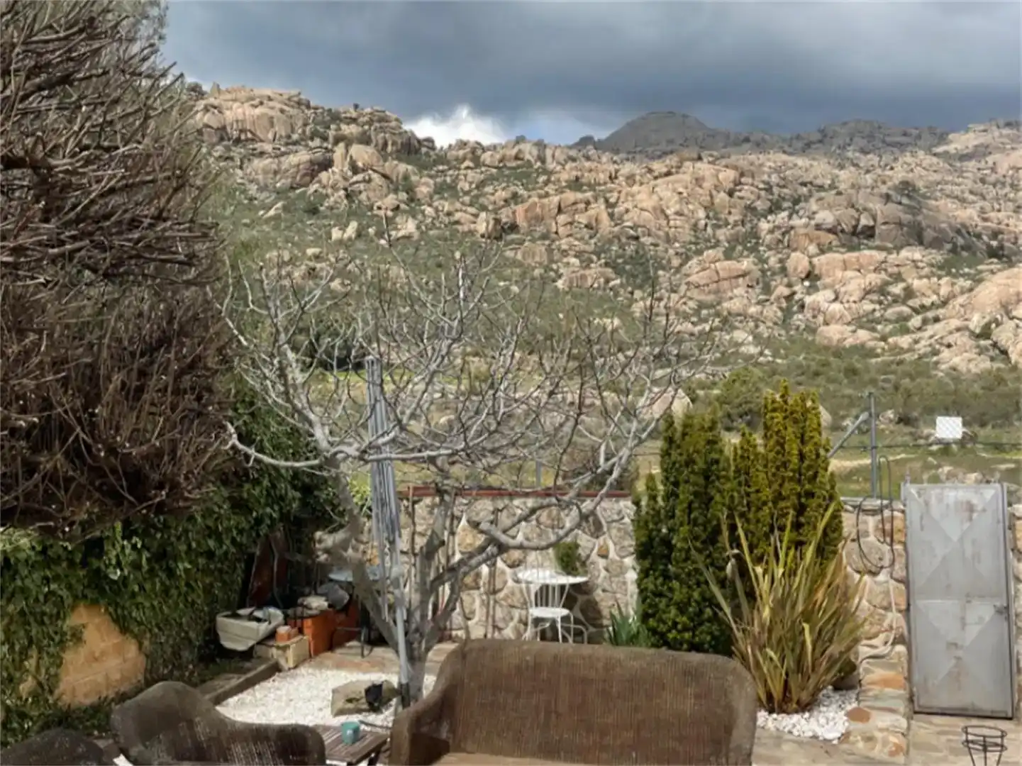 Jardín de Casa o chalet en venta en Manzanares El Real con Aire acondicionado, Jardín privado y Trastero