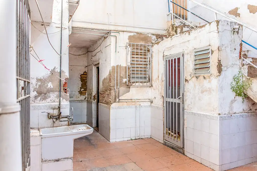 Vista exterior de Casa adosada en venta en Murcia