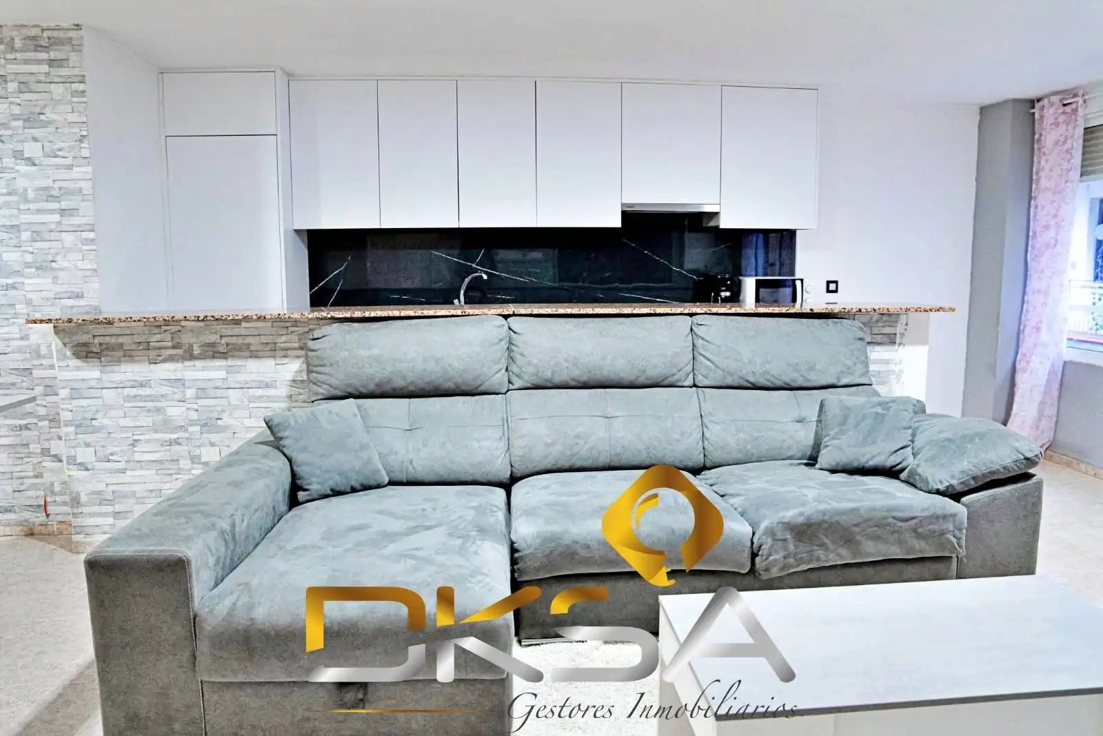 Sala de estar de Planta baja en venta en Vila-real con Amueblado