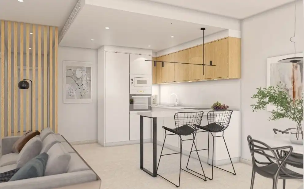 Cocina de Casa o chalet en venta en San Pedro del Pinatar con Aire acondicionado, Calefacción y Jardín privado