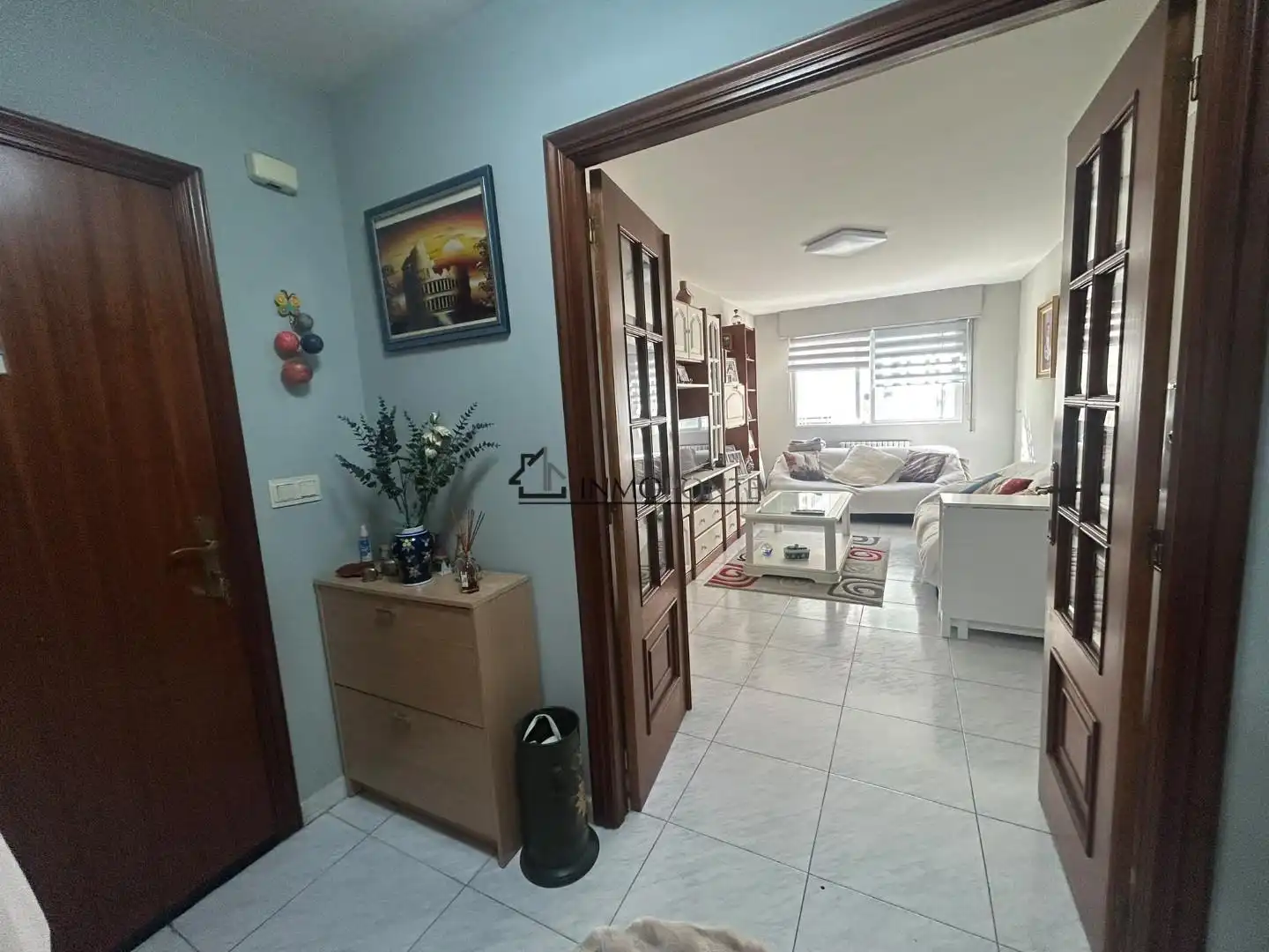 Sala d'estar de Apartament de lloguer en Poio amb Moblat