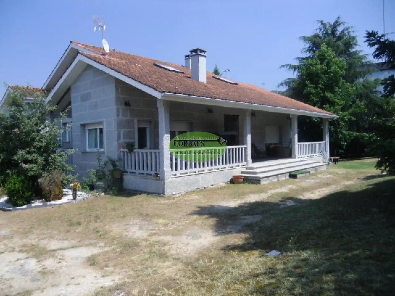 Exterior view of Houses for sale in Ourense Capital   with Heating, Private garden and Terrace