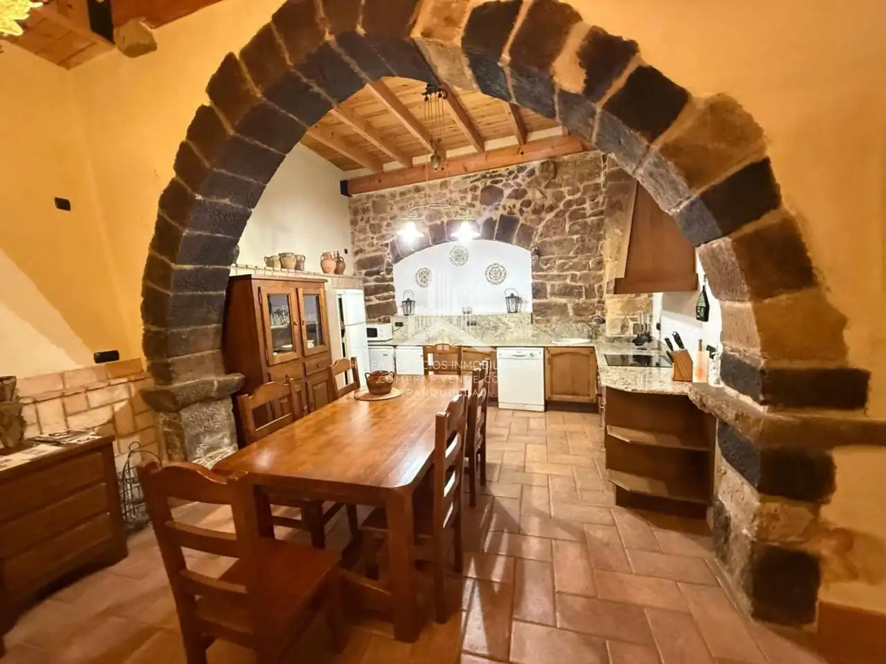 Cuina de Finca rústica en venda en Cabanes amb Aire condicionat, Calefacció i Terrassa