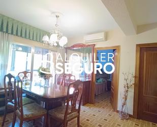 Dining room of Flat to rent in  Madrid Capital  with Air Conditioner, Heating and Terrace