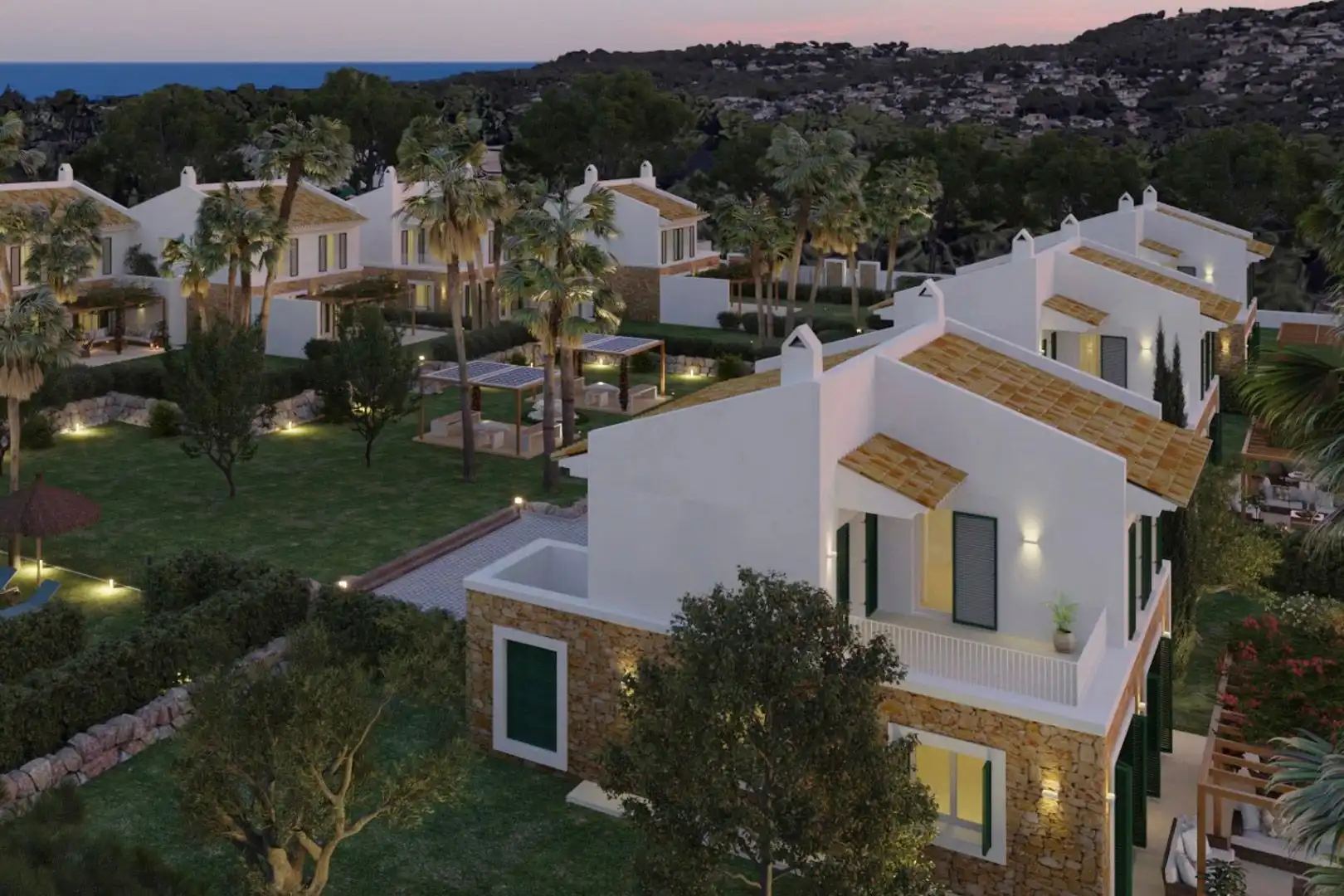 Exterior view of Houses for sale in Jávea / Xàbia  with Air Conditioner, Heating and Private garden