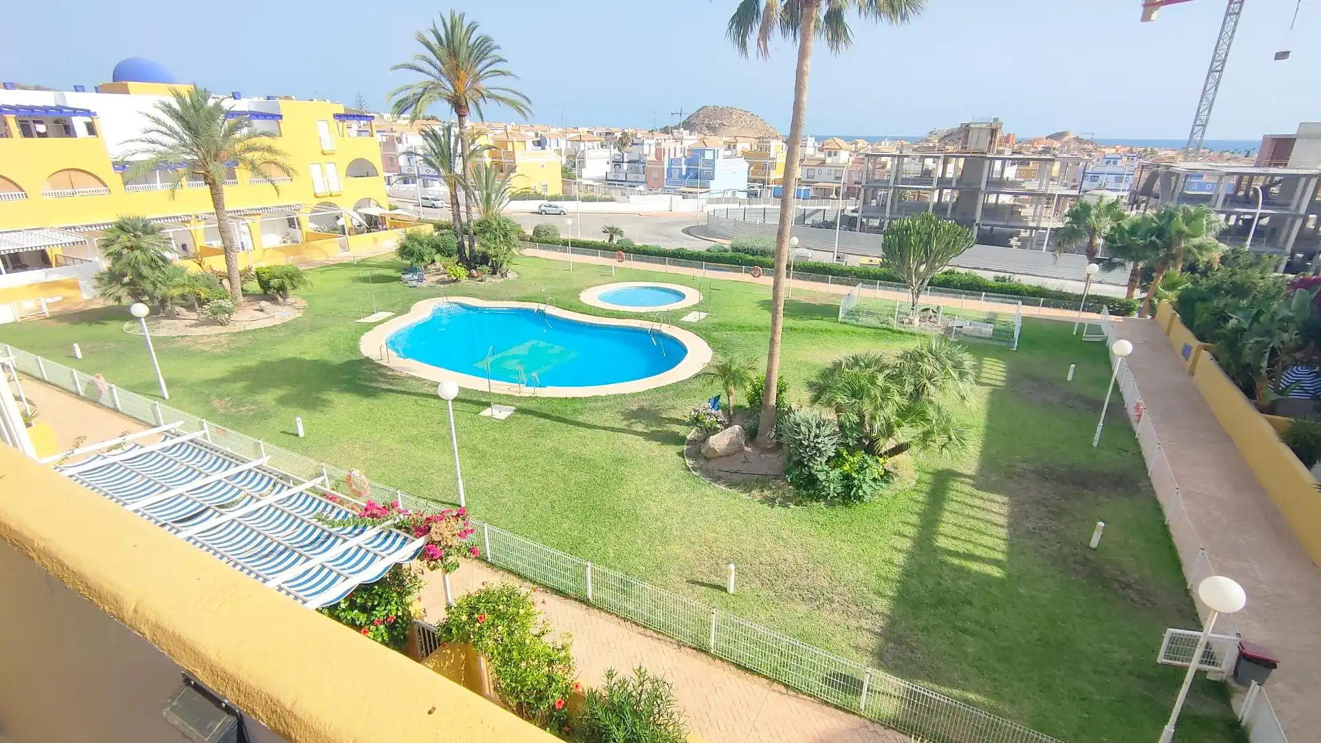 Jardín de Apartamento en venta en Pulpí con Aire acondicionado, Terraza y Amueblado