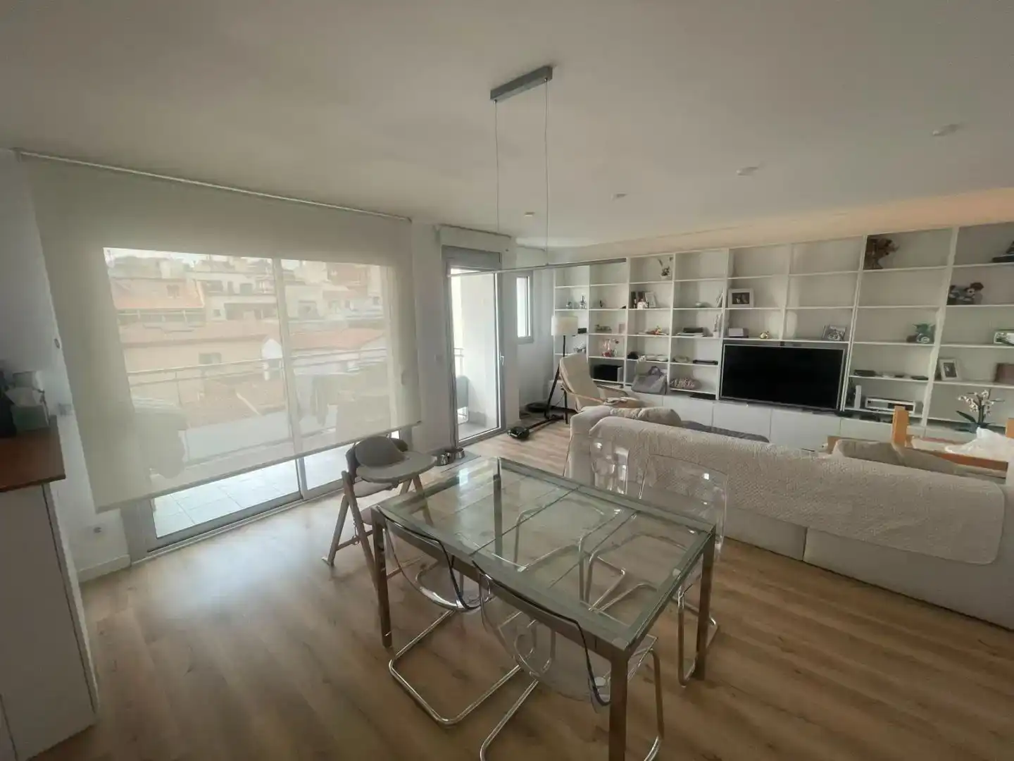 Wohnzimmer von Dachboden zur Miete in Sant Sadurní d'Anoia mit Klimaanlage und Balkon