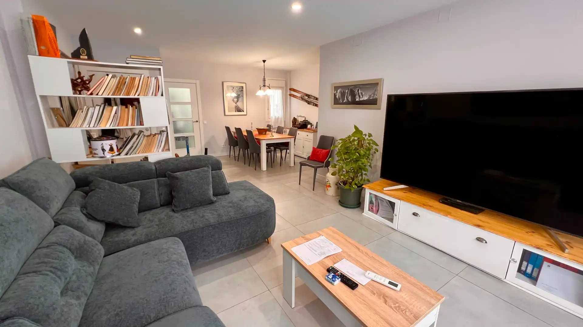 Wohnzimmer von Wohnung zum Verkauf in Badajoz mit Klimaanlage, Heizung und Balkon