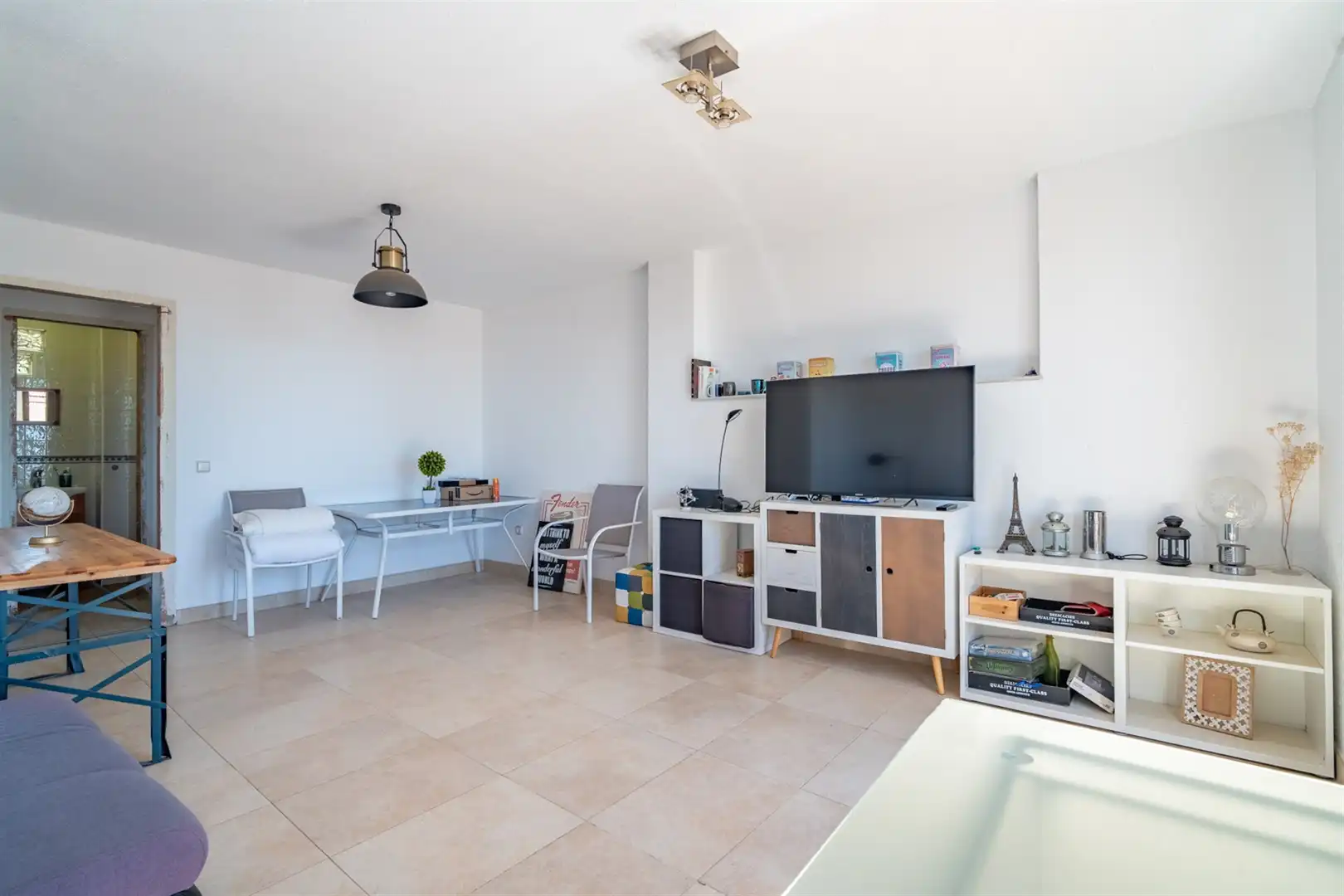 Sala de estar de Casa adosada en venta en Málaga Capital