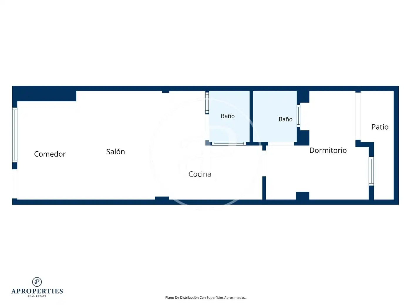 Wohnung zur Miete in Valencia mit Klimaanlage, Heizung und Terrasse
