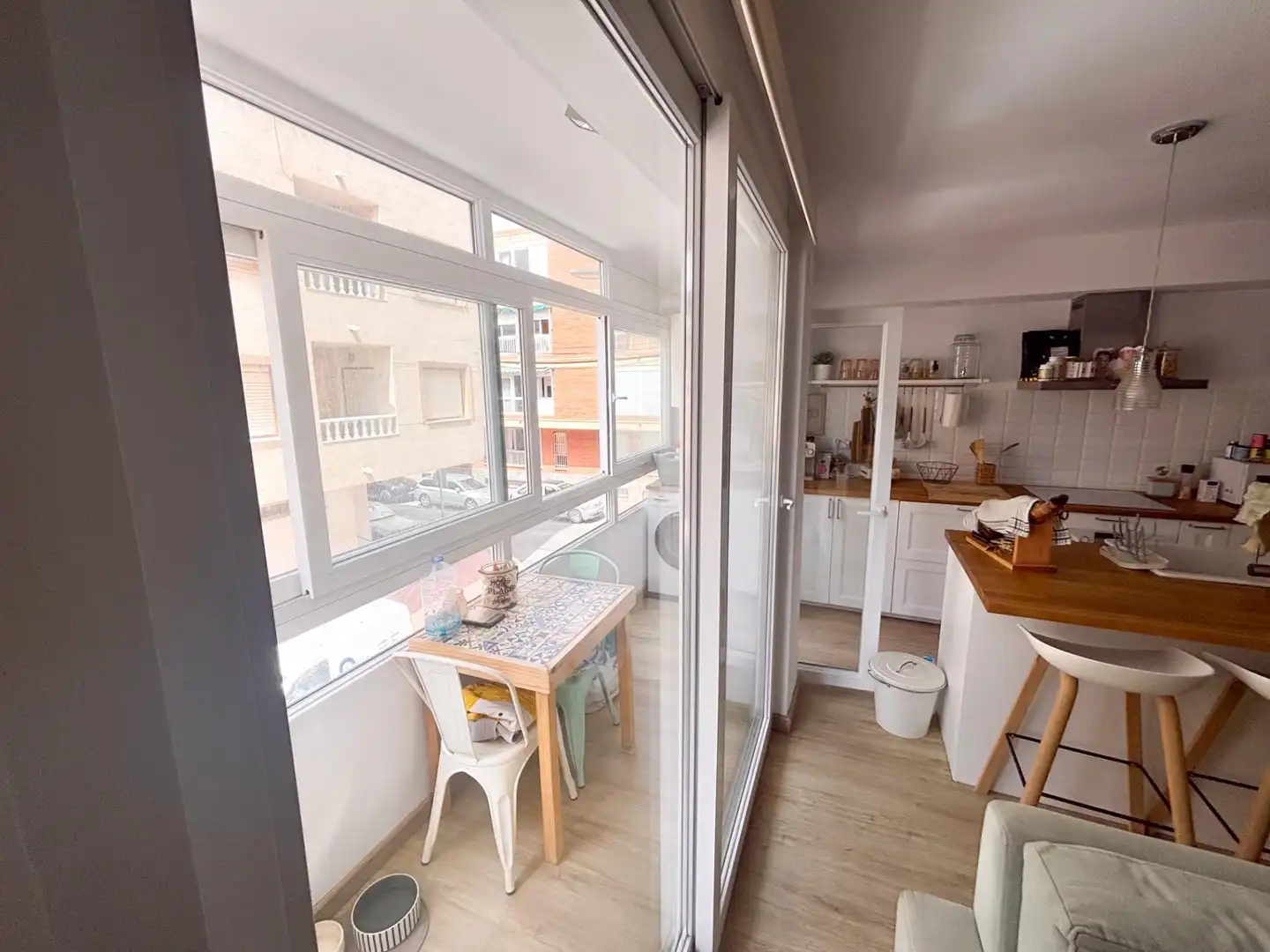 Terrasse von Wohnung zum Verkauf in Torrevieja mit Klimaanlage, Möbliert und Balkon