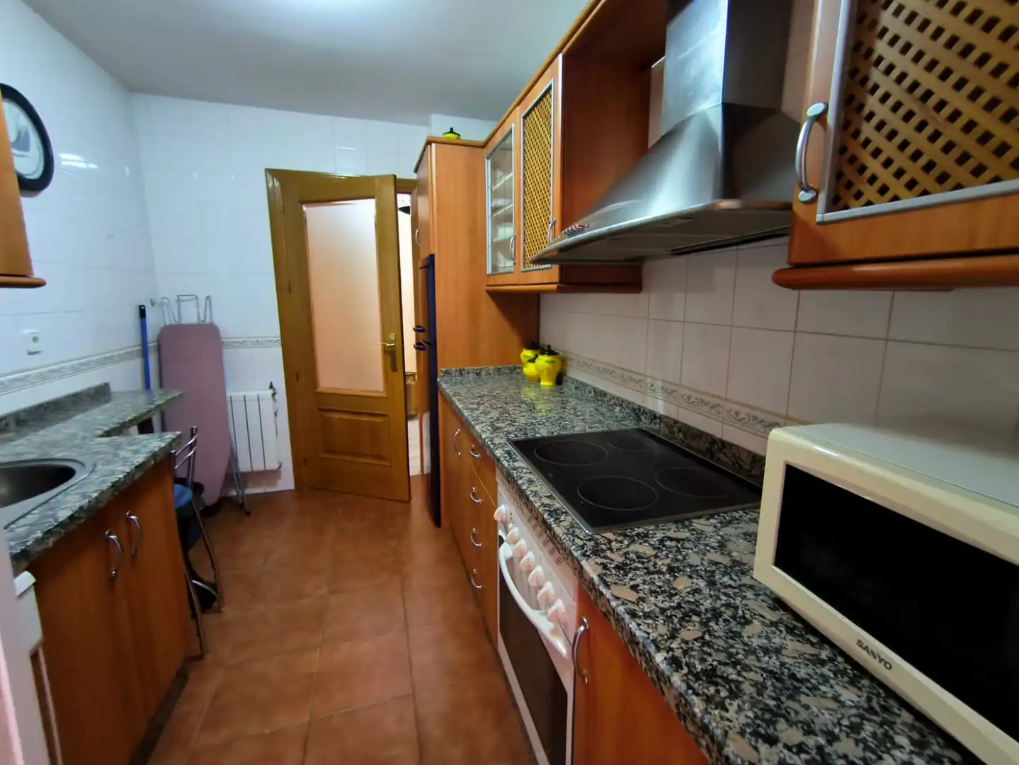 Kitchen of Apartments for rent in Badajoz  with Air Conditioner, Heating and Furnished
