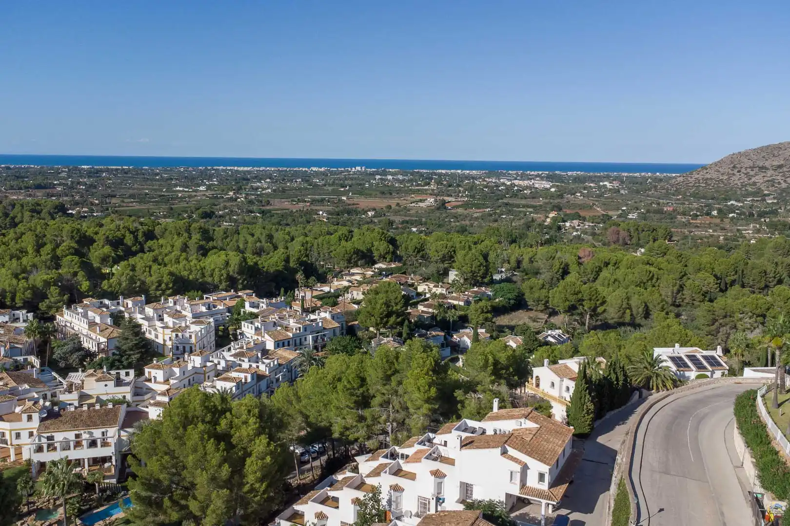Vista exterior de Apartament en venda en Pedreguer amb Terrassa i Jacuzzi