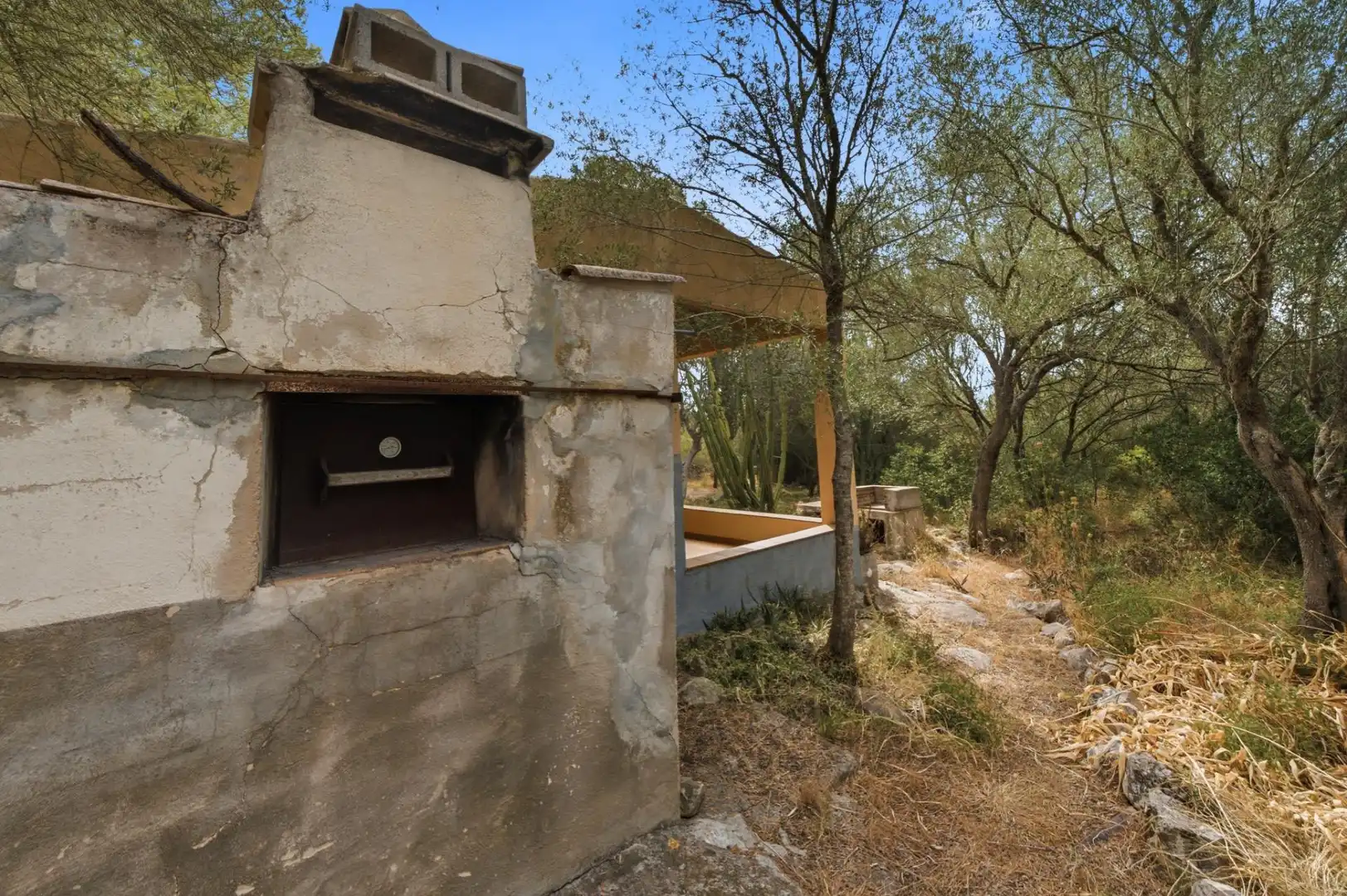 Vista exterior de Finca rústica en venda en Petra amb Jardí privat, Terrassa i Traster
