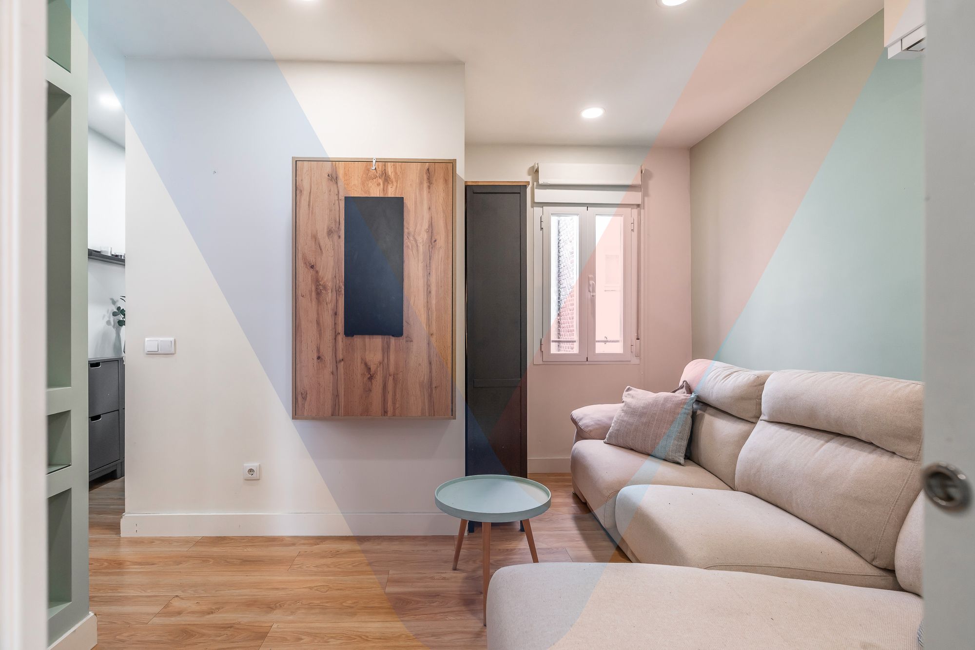 Sala de estar de Piso en venta en  Madrid Capital con Calefacción