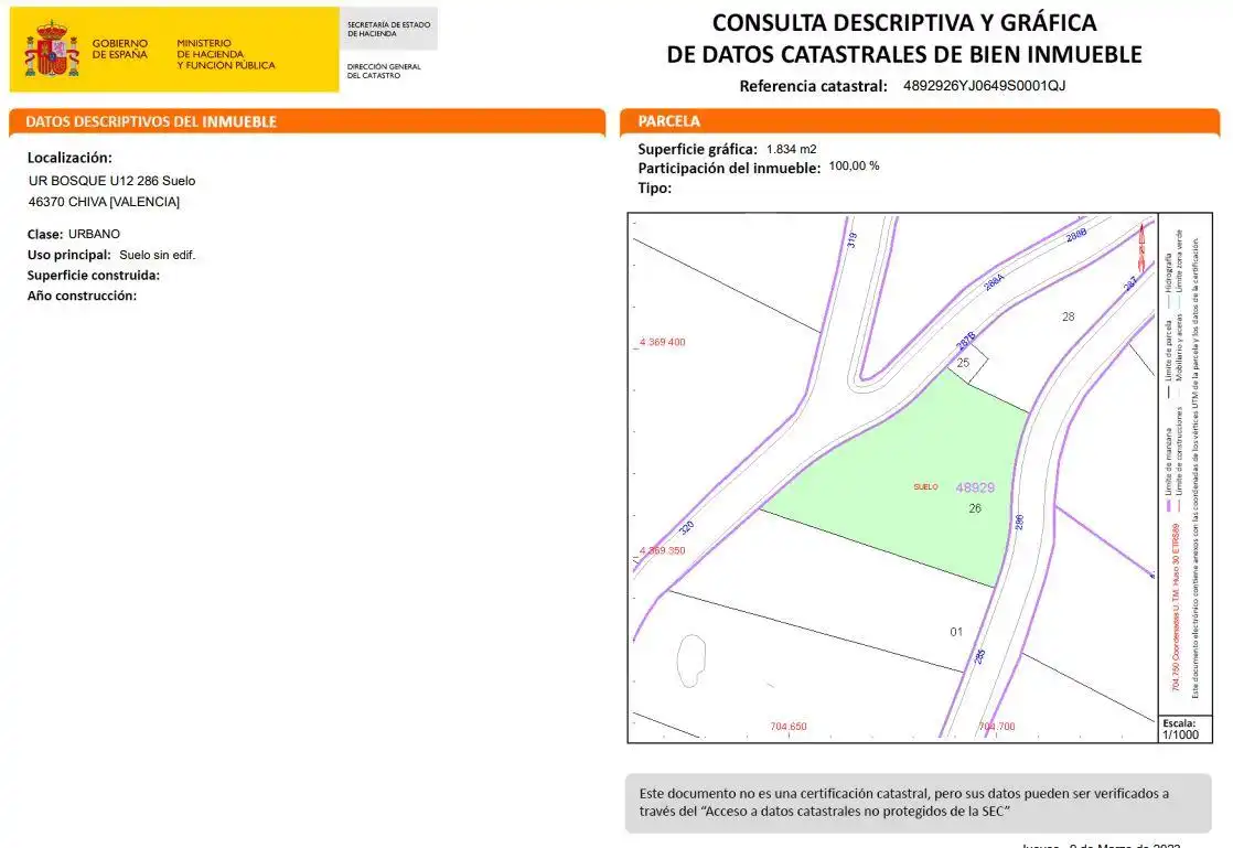 Terreny residencial en venda a Urbanizacion Bosque 286, imagen 4