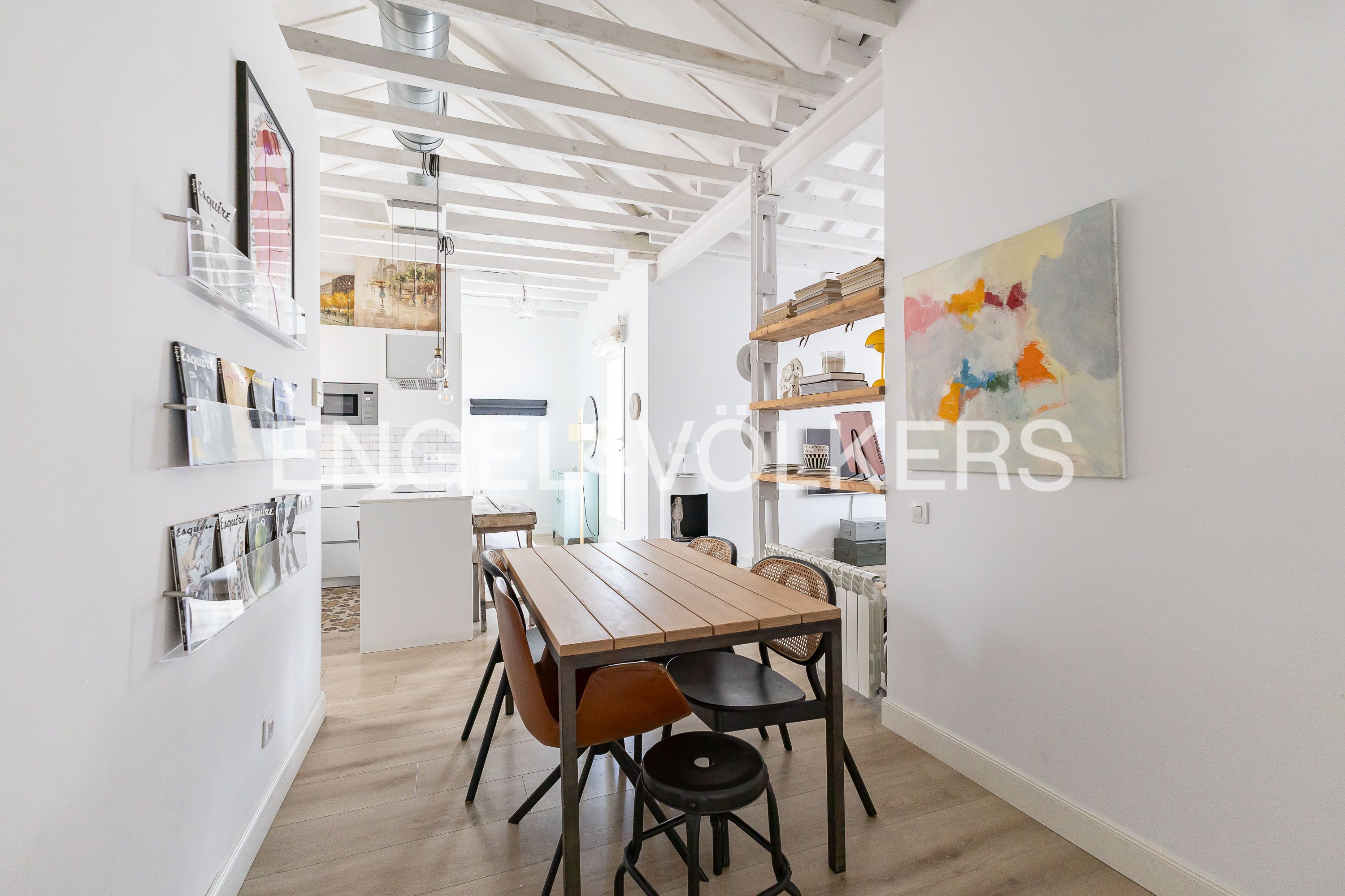 Menjador de Àtic en venda en  Madrid Capital amb Aire condicionat, Calefacció i Terrassa