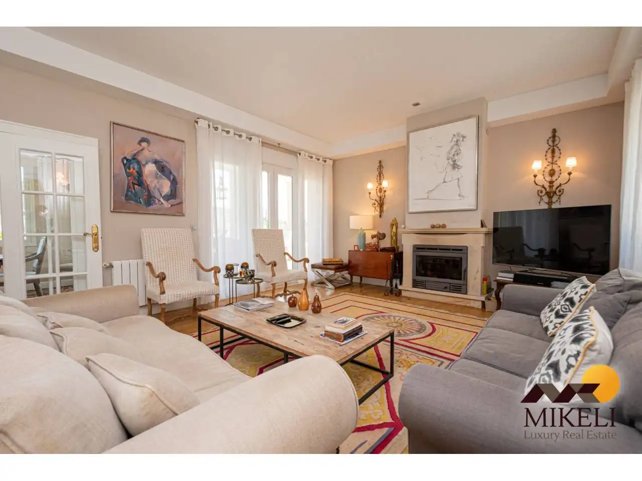 Sala de estar de Casa o chalet en venta en Meruelo con Calefacción, Jardín privado y Terraza