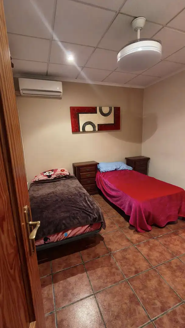 Bedroom of Flat for share in Vélez-Málaga  with Air Conditioner, Terrace and Furnished