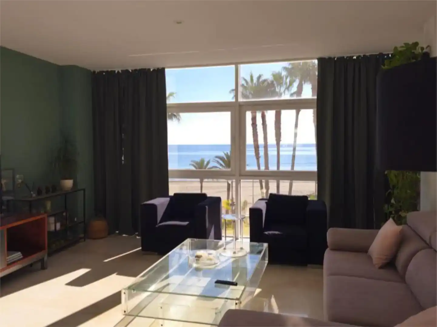 Living room of Flat for rent in Estepona Pueblo