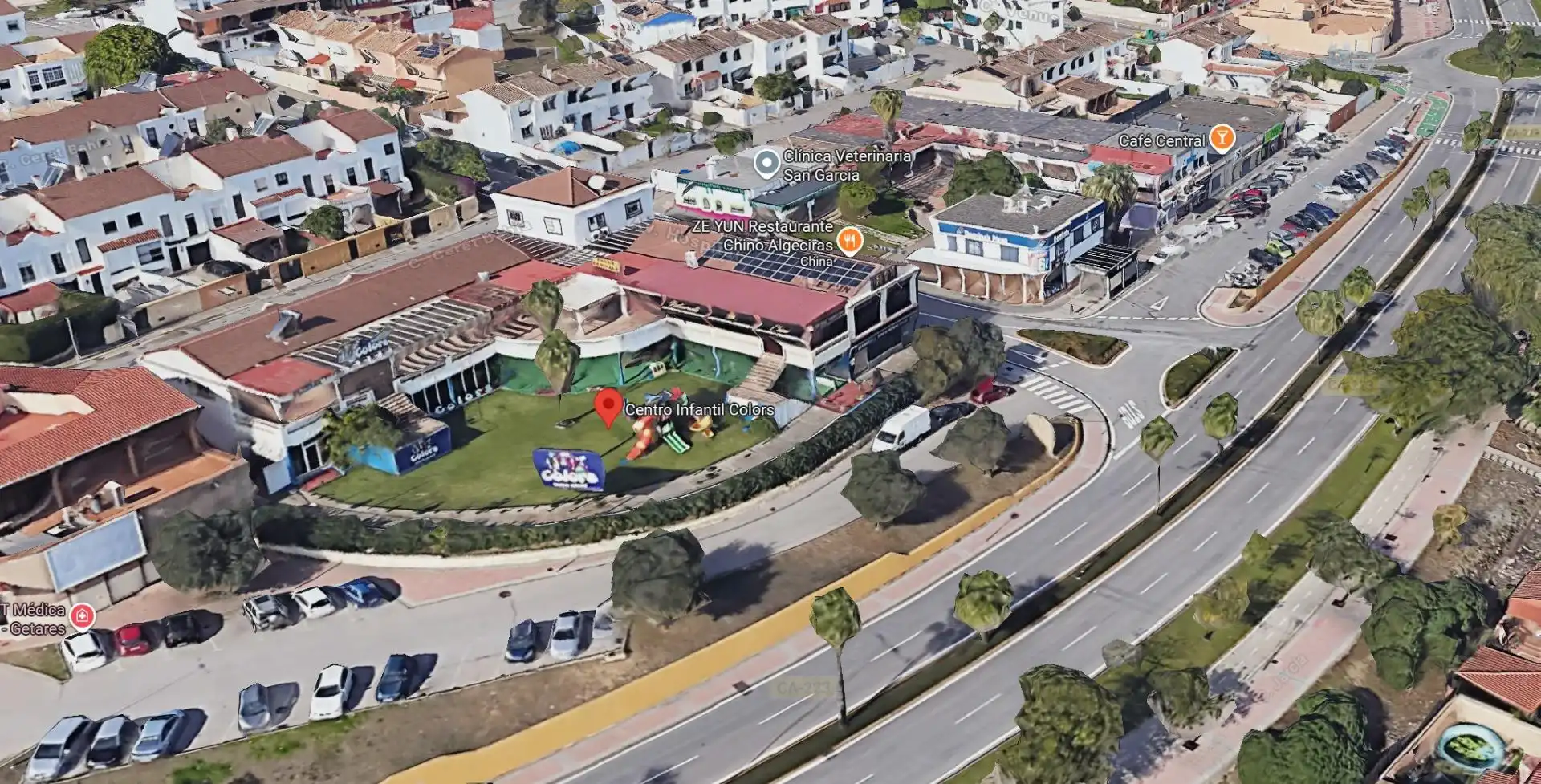 Vista exterior de Local en venta en Algeciras
