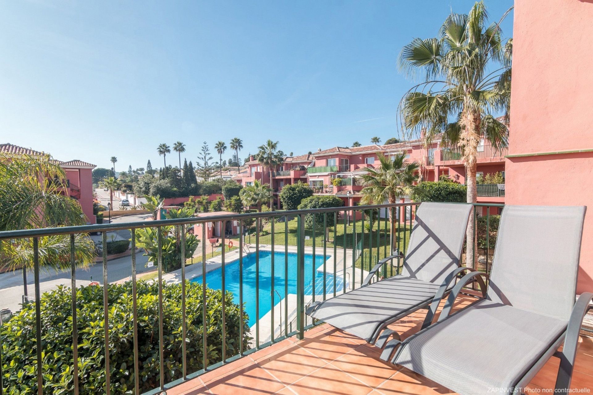 Jardí de Àtic en venda en Manilva amb Aire condicionat, Terrassa i Piscina