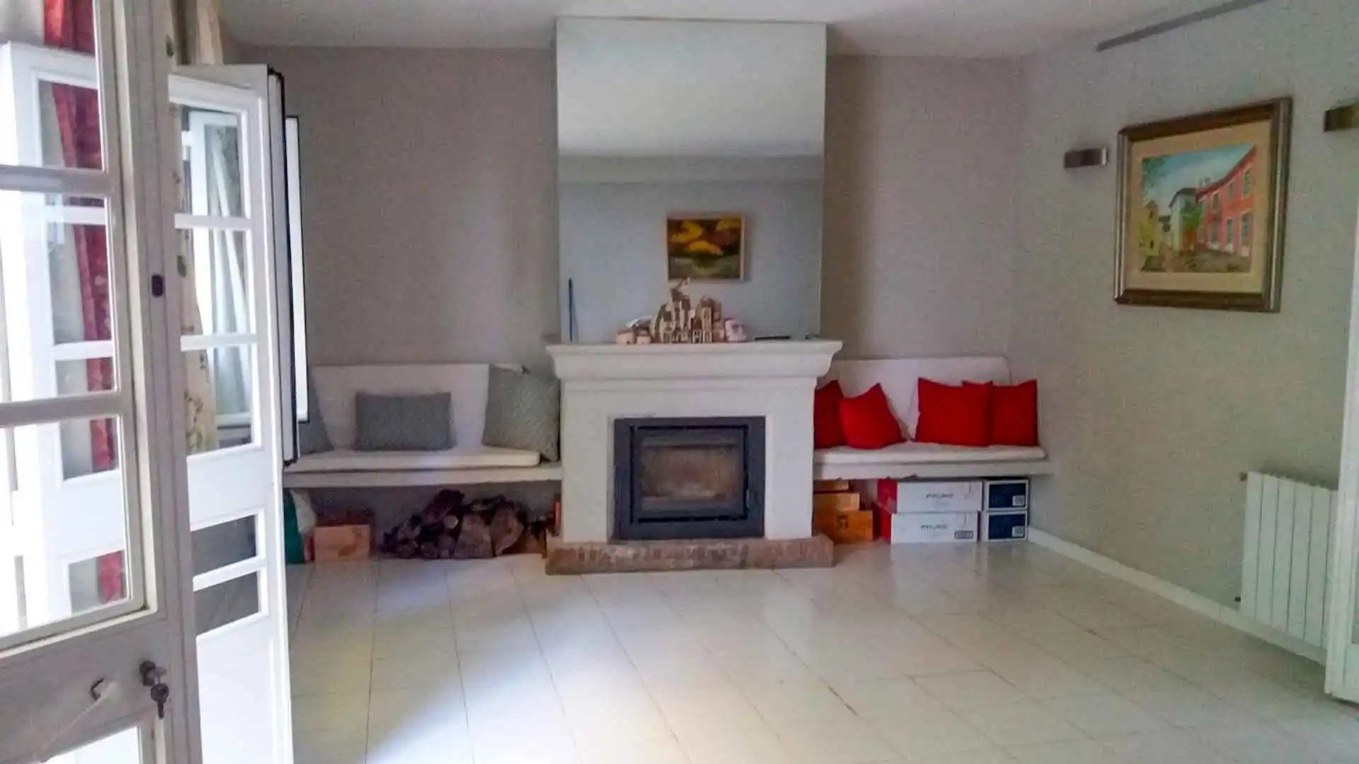 Sala de estar de Casa adosada en venta en Marbella con Terraza