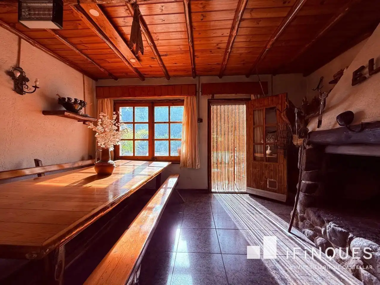 Kitchen of Houses for sale in Castellar del Vallès  with Air Conditioner, Private garden and Parquet flooring