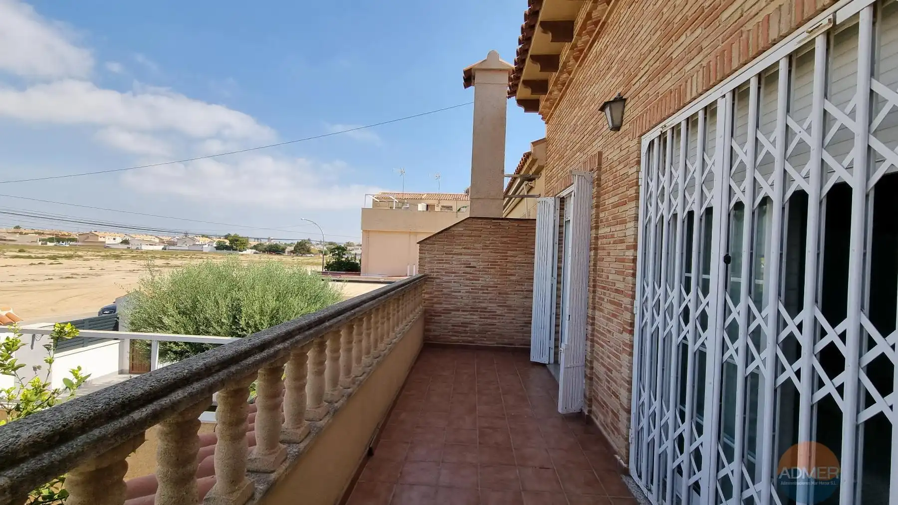 Terrace of Detached homes for sale in San Javier  with Air Conditioner, Storage room and Balcony