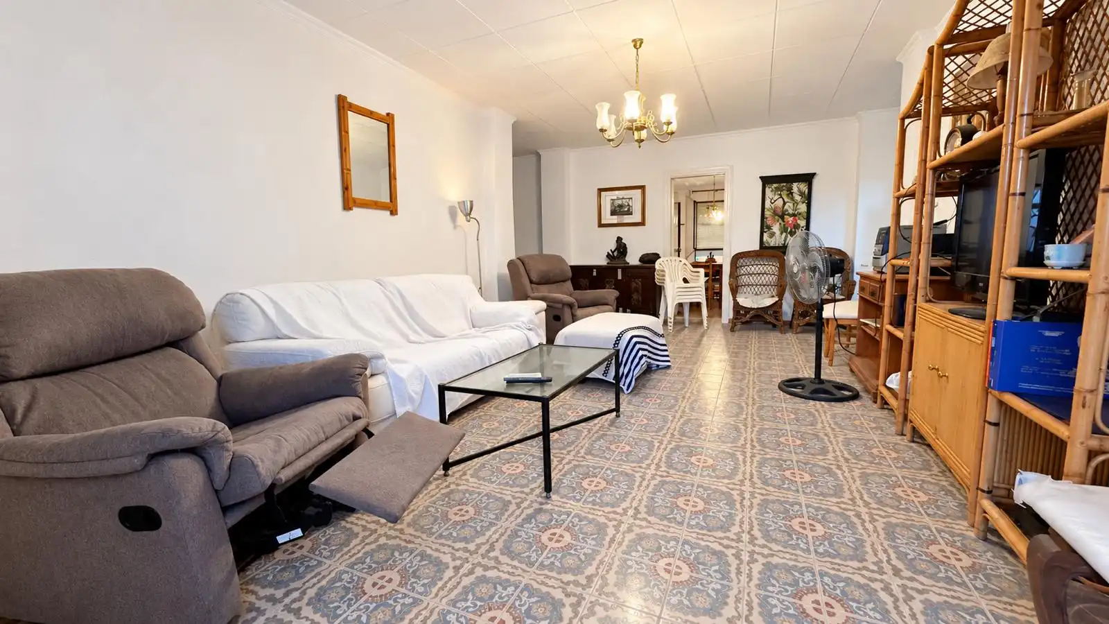 Sala d'estar de Casa o xalet en venda en Las Lomas de Rame - Bahía Bella