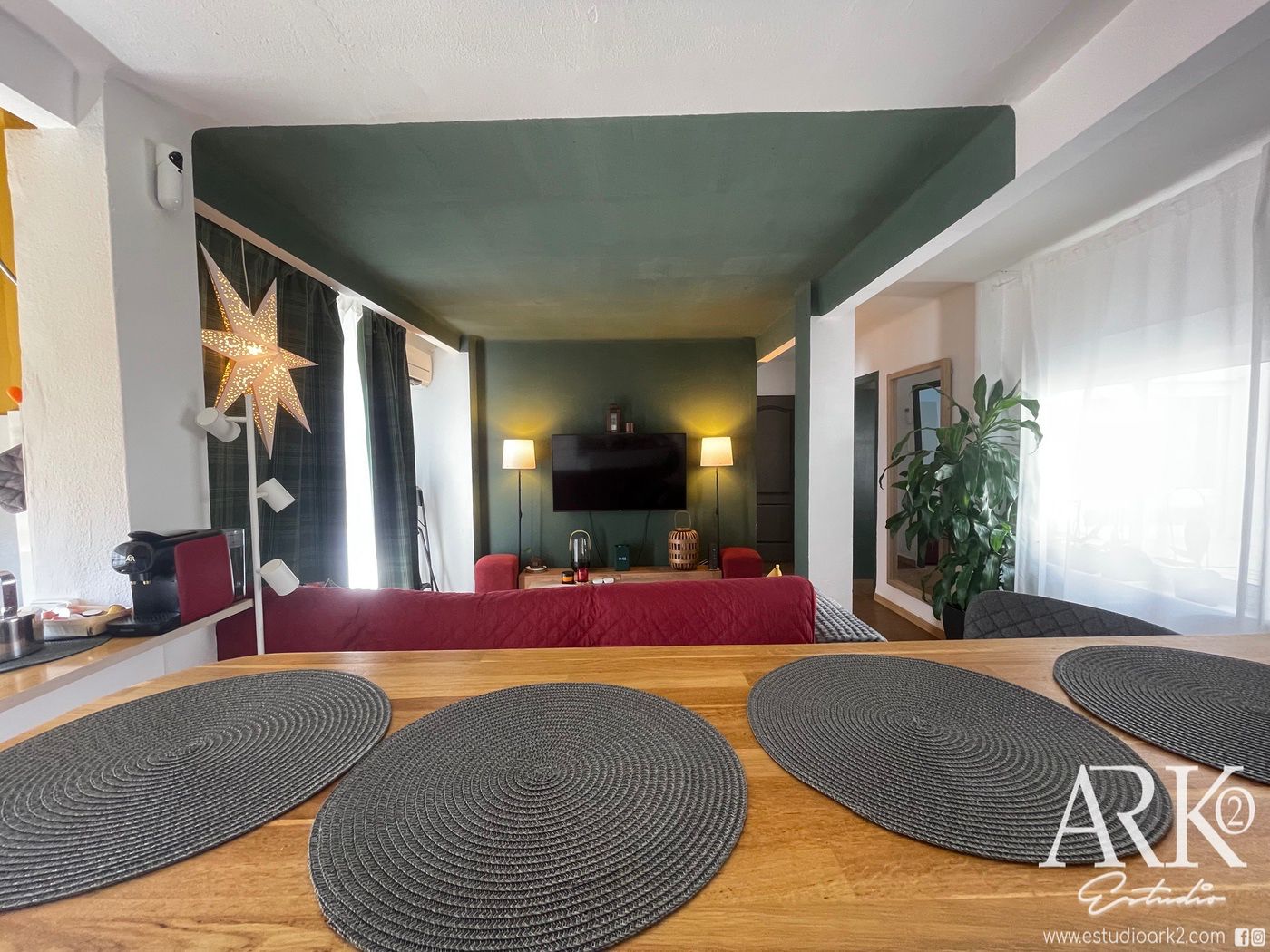 Sala d'estar de Pis en venda en Gandia amb Aire condicionat, Moblat i Forn