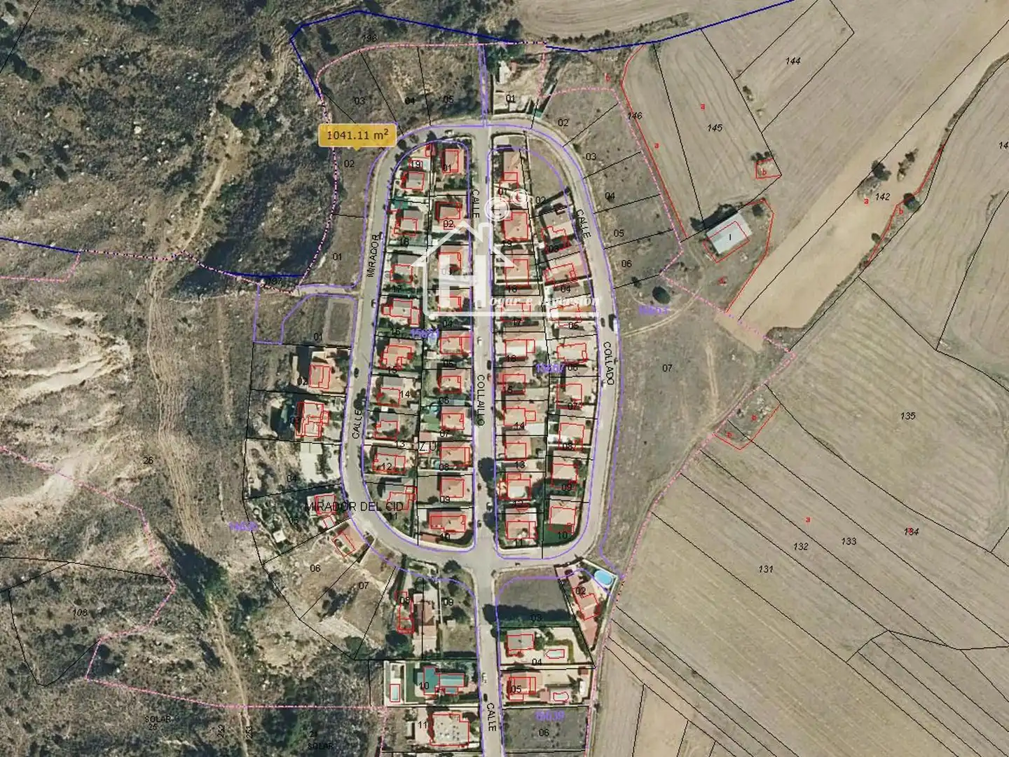 Vista exterior de Residencial en venta en Valdearenas