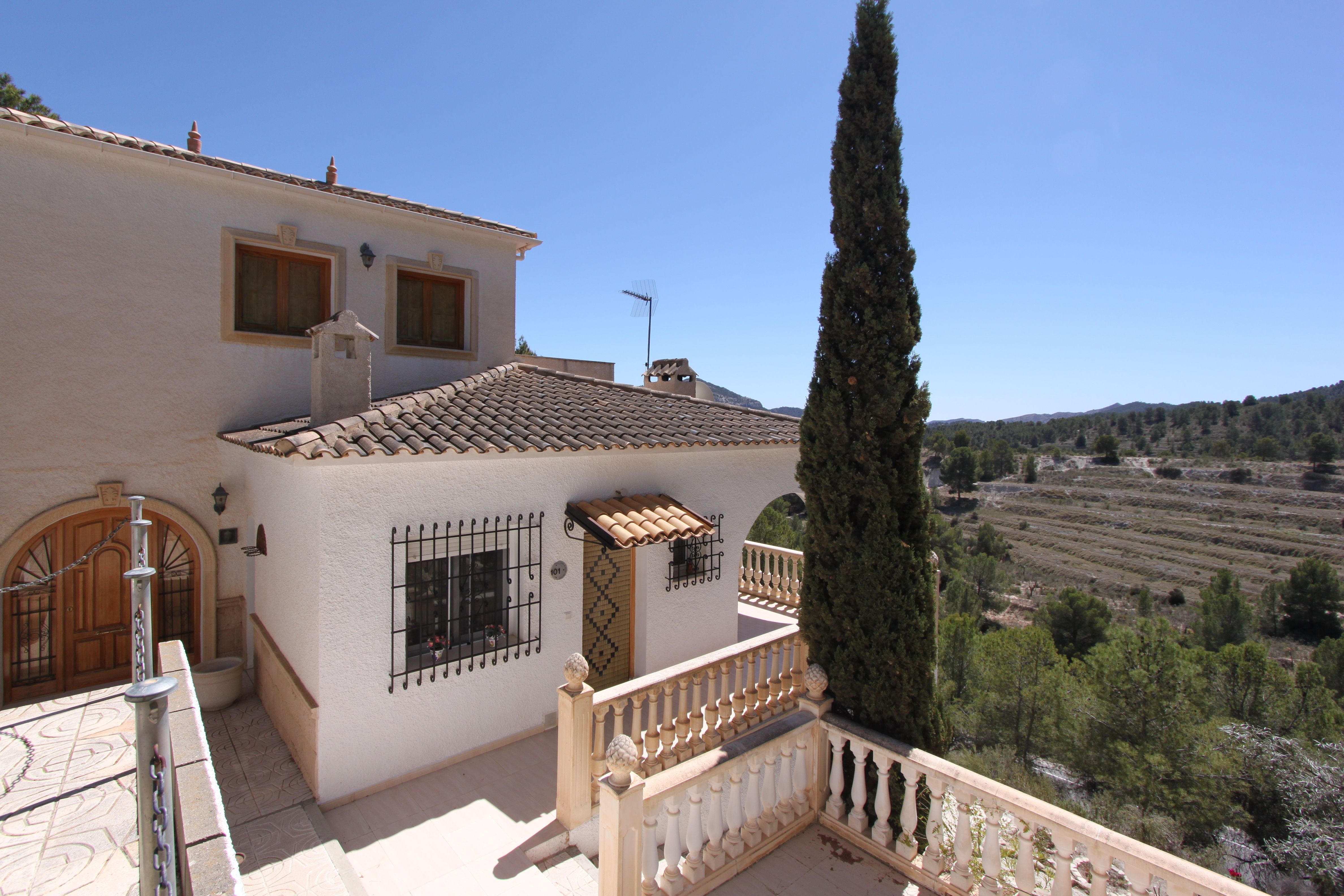 Vista exterior de Casa o xalet en venda en Tibi