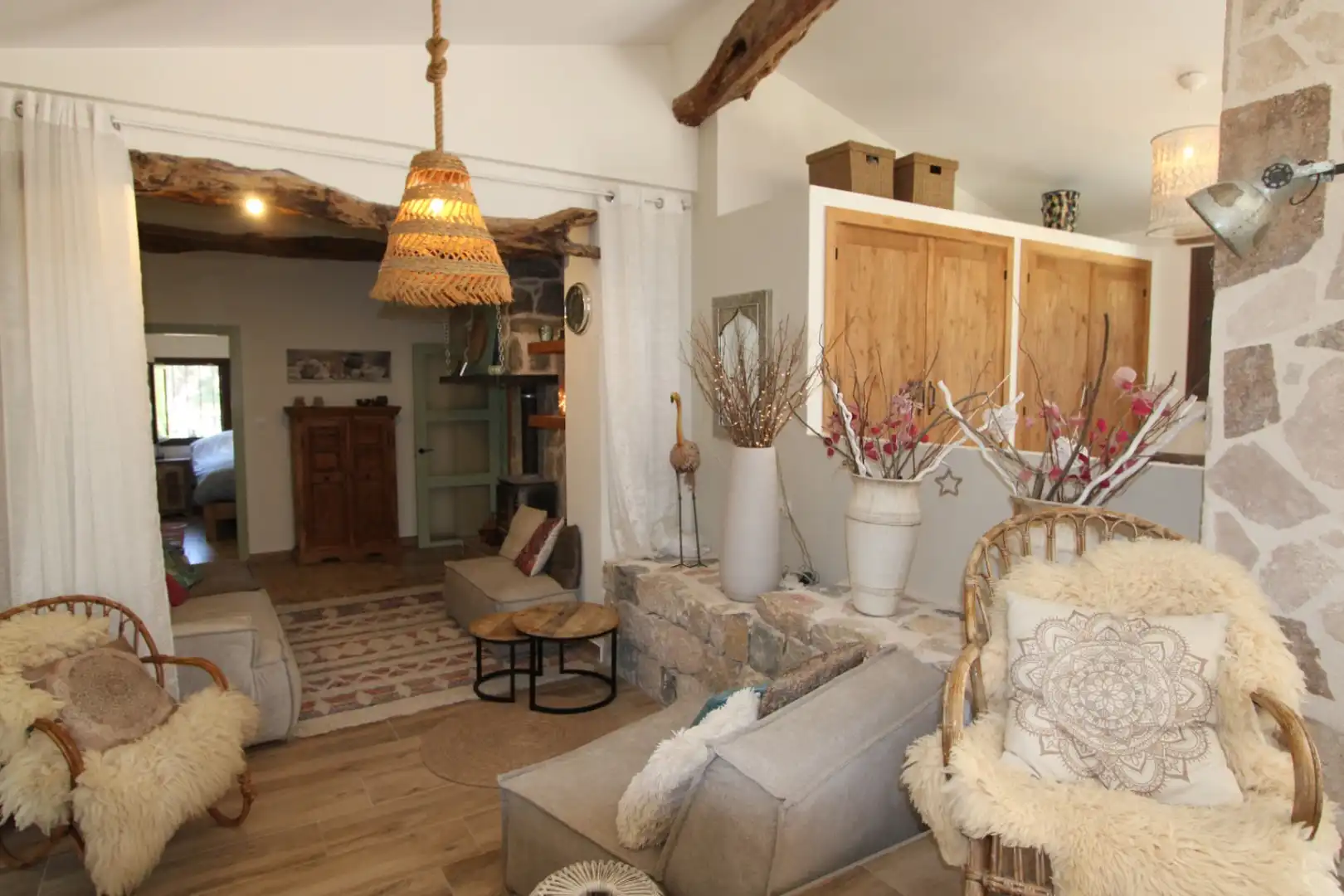 Sala de estar de Casa o chalet en venta en Alcalalí con Aire acondicionado, Calefacción y Jardín privado
