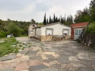 Vista exterior de Finca rústica en venta en Palol de Revardit con Jardín privado, Terraza y Trastero