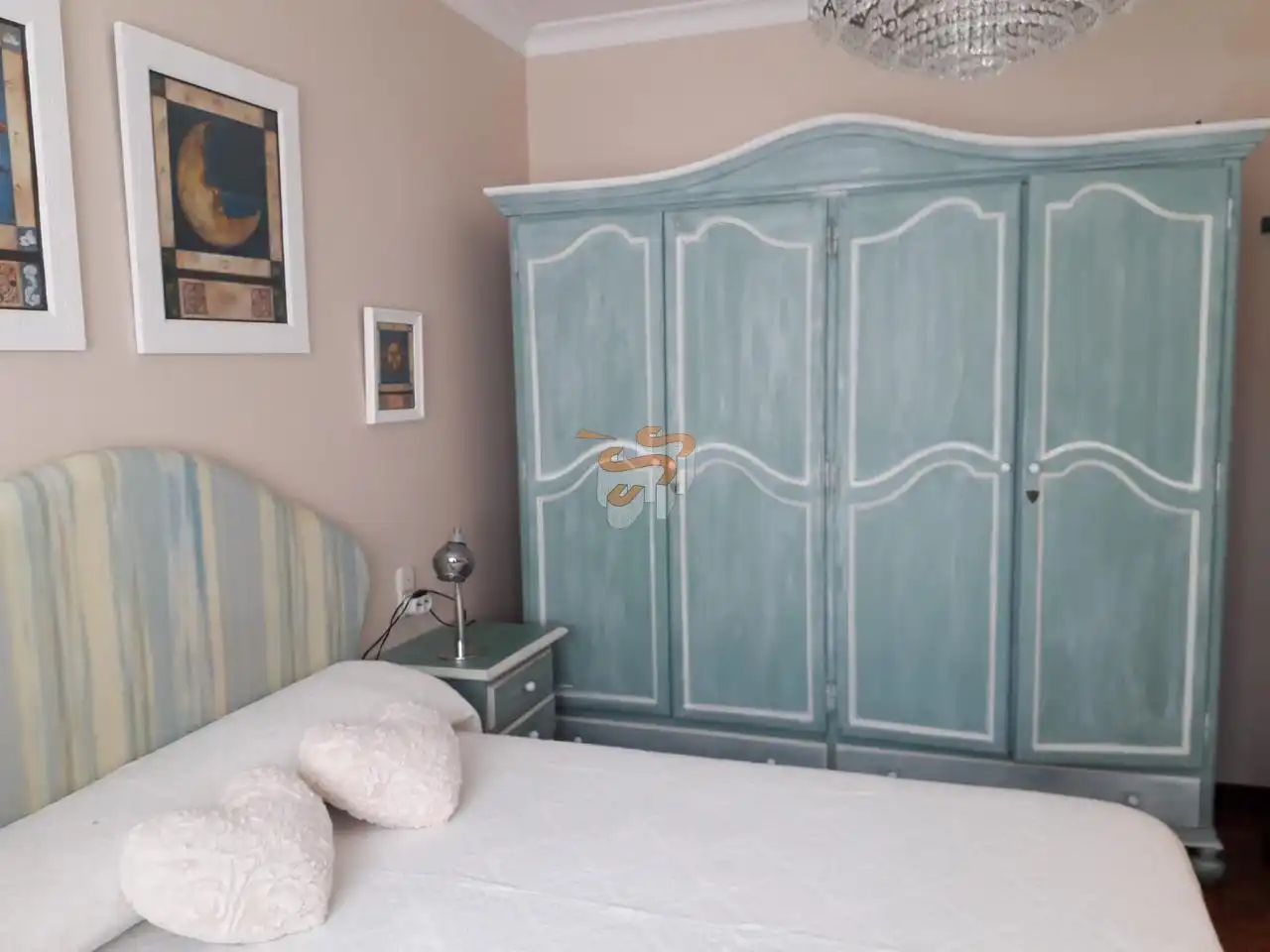 Schlafzimmer von Wohnung zur Miete in Ferrol mit Terrasse und Möbliert