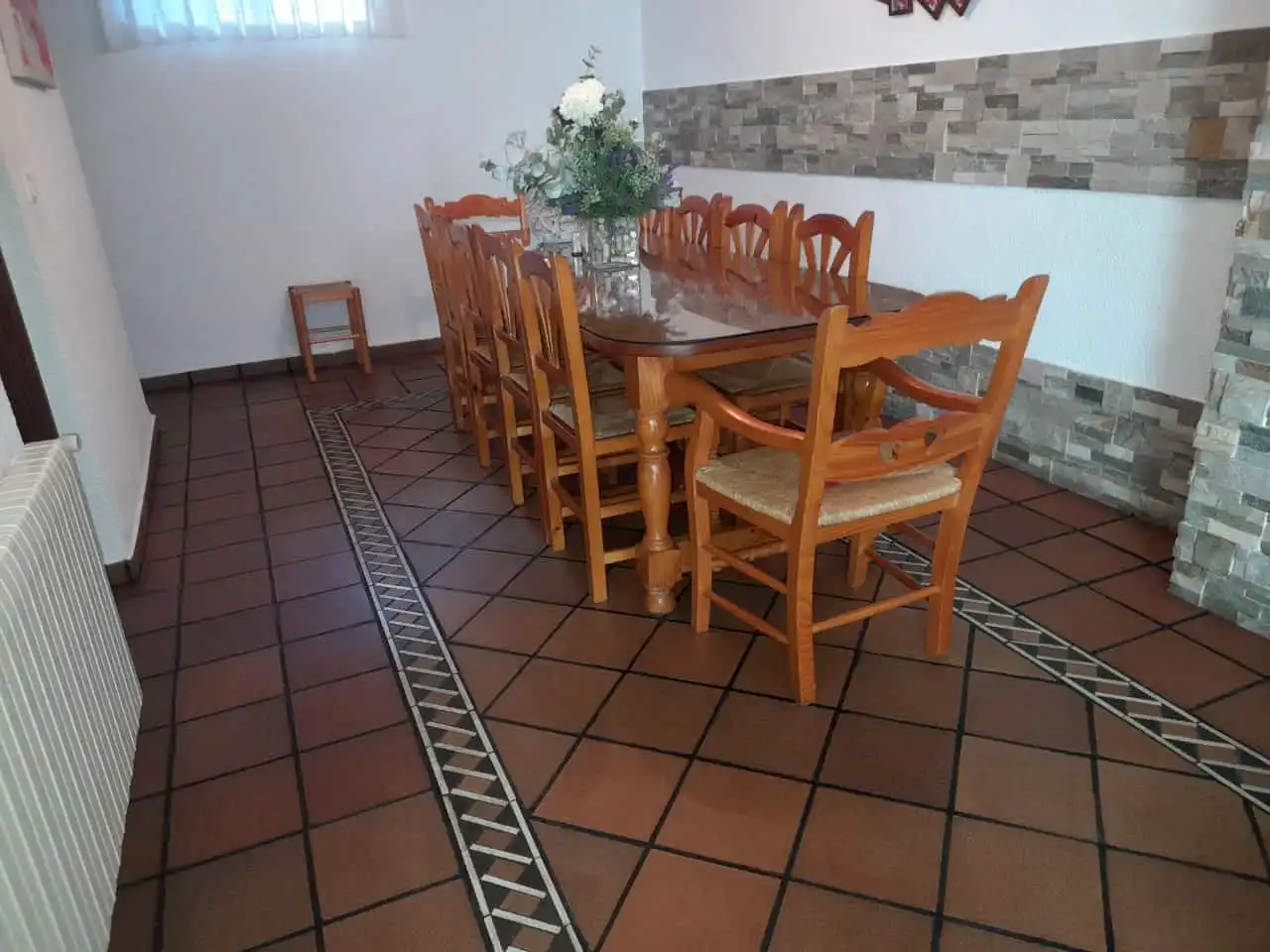 Dining room of Detached homes for sale in Almodóvar del Campo  with Air Conditioner, Heating and Terrace